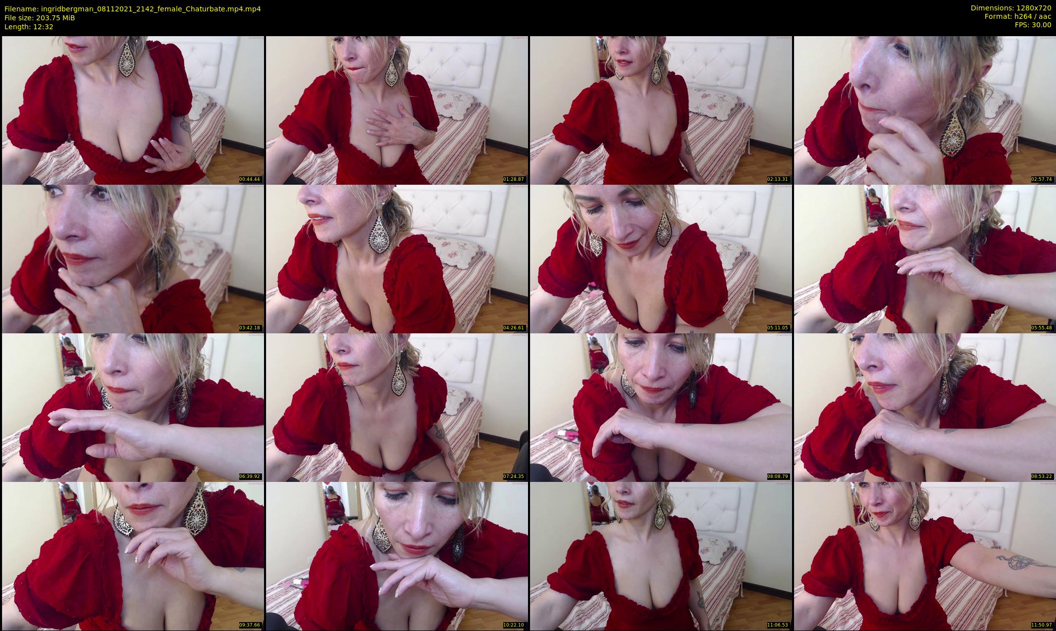 ingridbergman — 13 minute Chaturbate female cam show recording, 720p, Nov 8, 2021