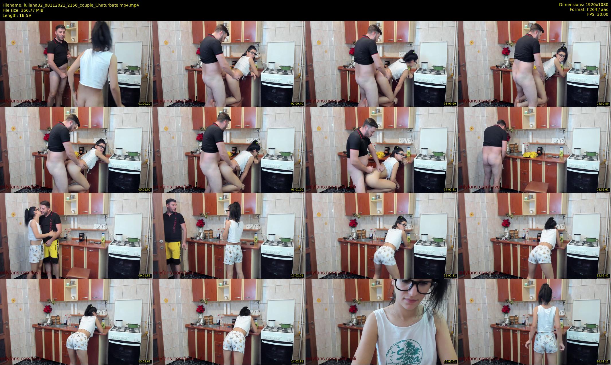 iuliana32 — 17 minute Chaturbate couple cam show recording, 1080p, Nov 8, 2021