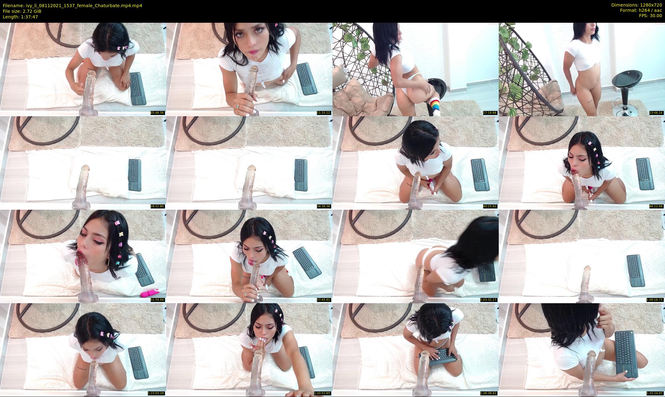 ivy_li — 98 minute Chaturbate female cam show recording, 720p, Nov 8, 2021