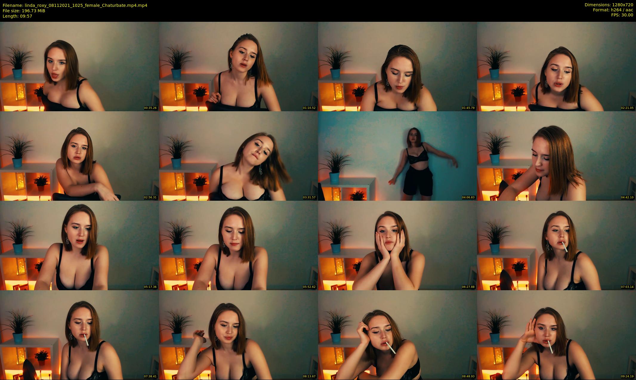 linda_roxy — 10 minute Chaturbate female cam show recording, 720p, Nov 8, 2021