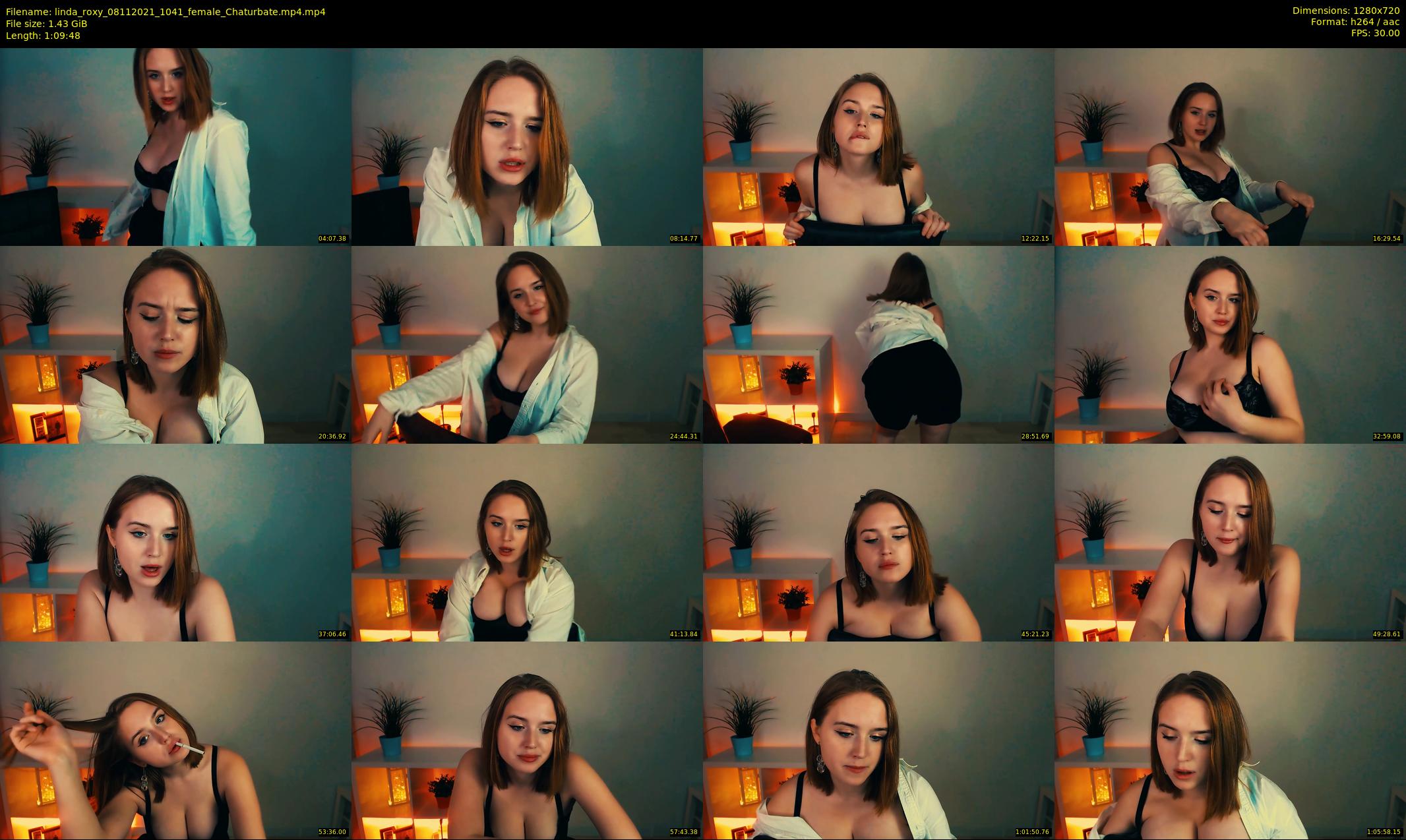 linda_roxy — 70 minute Chaturbate female cam show recording, 720p, Nov 8, 2021