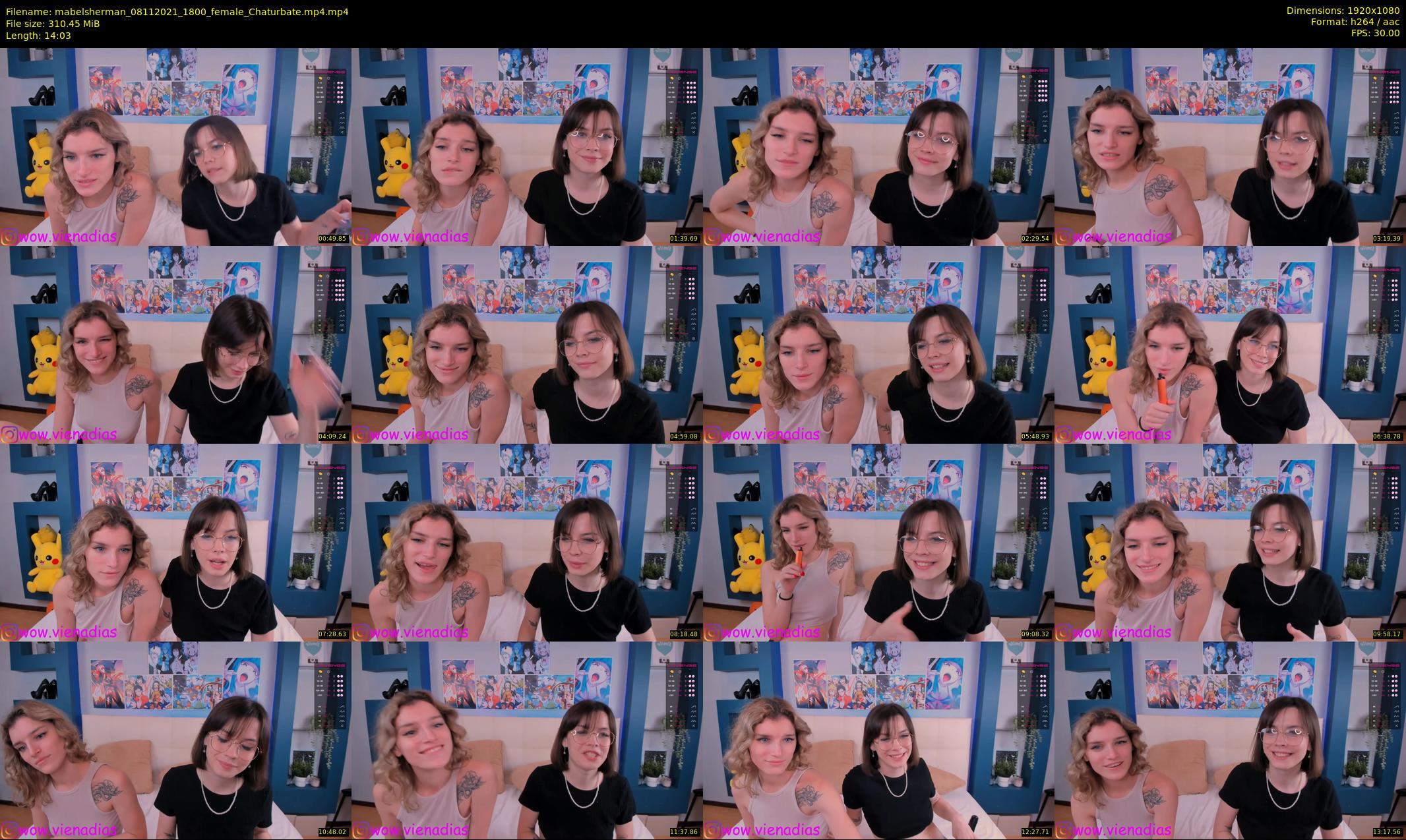 mabelsherman — 15 minute Chaturbate couple cam show recording, 1080p, Nov 8, 2021