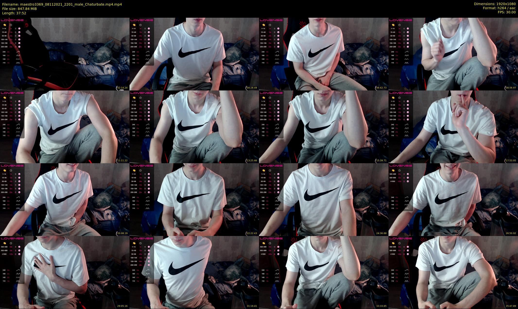 maestro3369 — 38 minute Chaturbate male cam show recording, 1080p, Nov 8, 2021