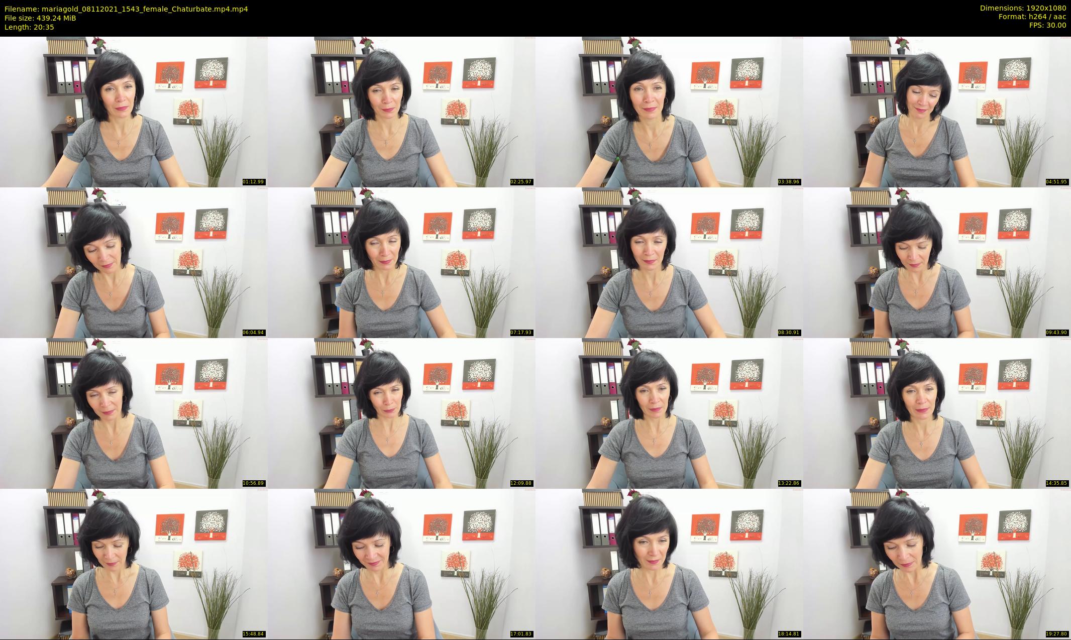 mariagold — 21 minute Chaturbate female cam show recording, 1080p, Nov 8, 2021