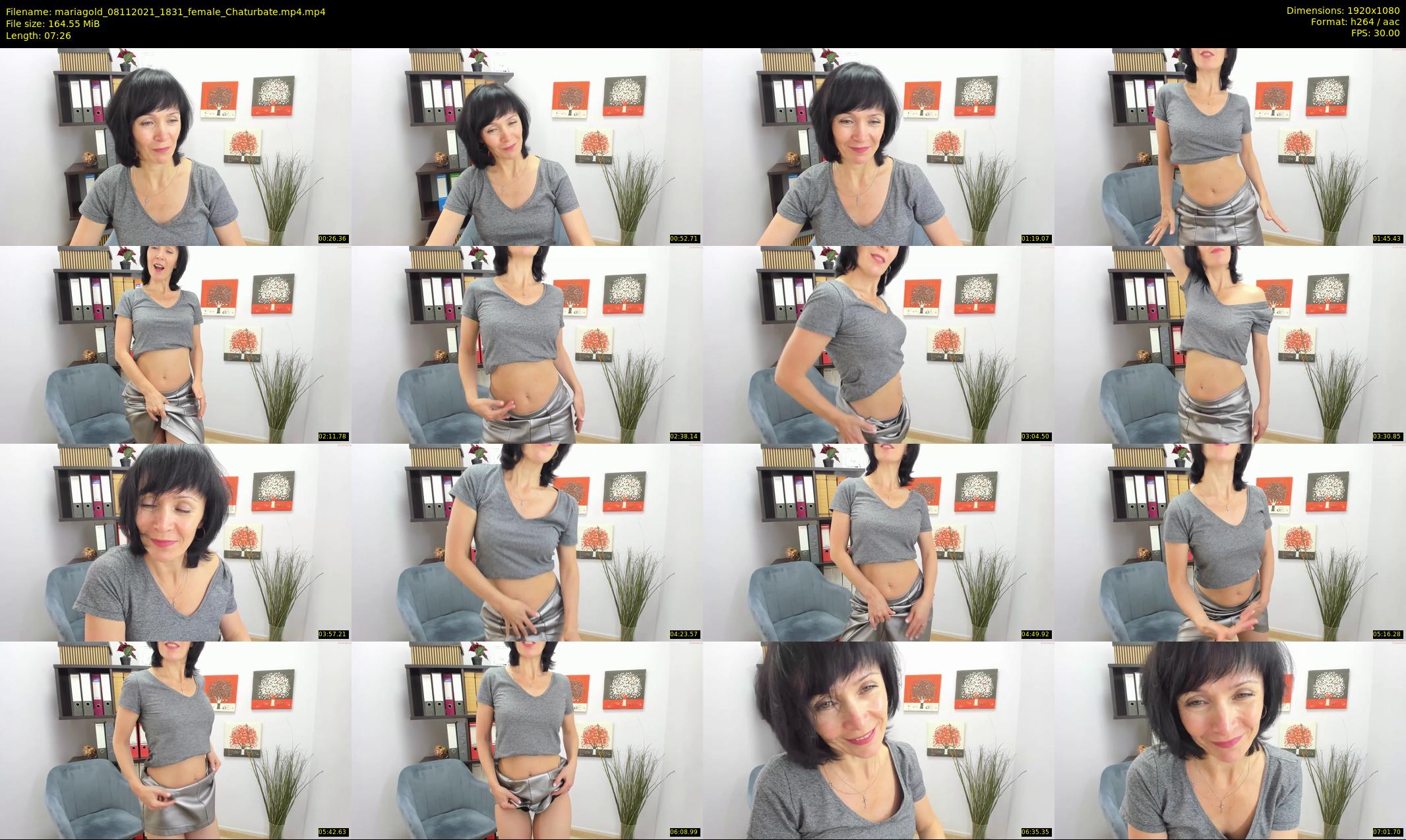 mariagold — 8 minute Chaturbate female cam show recording, 1080p, Nov 8, 2021
