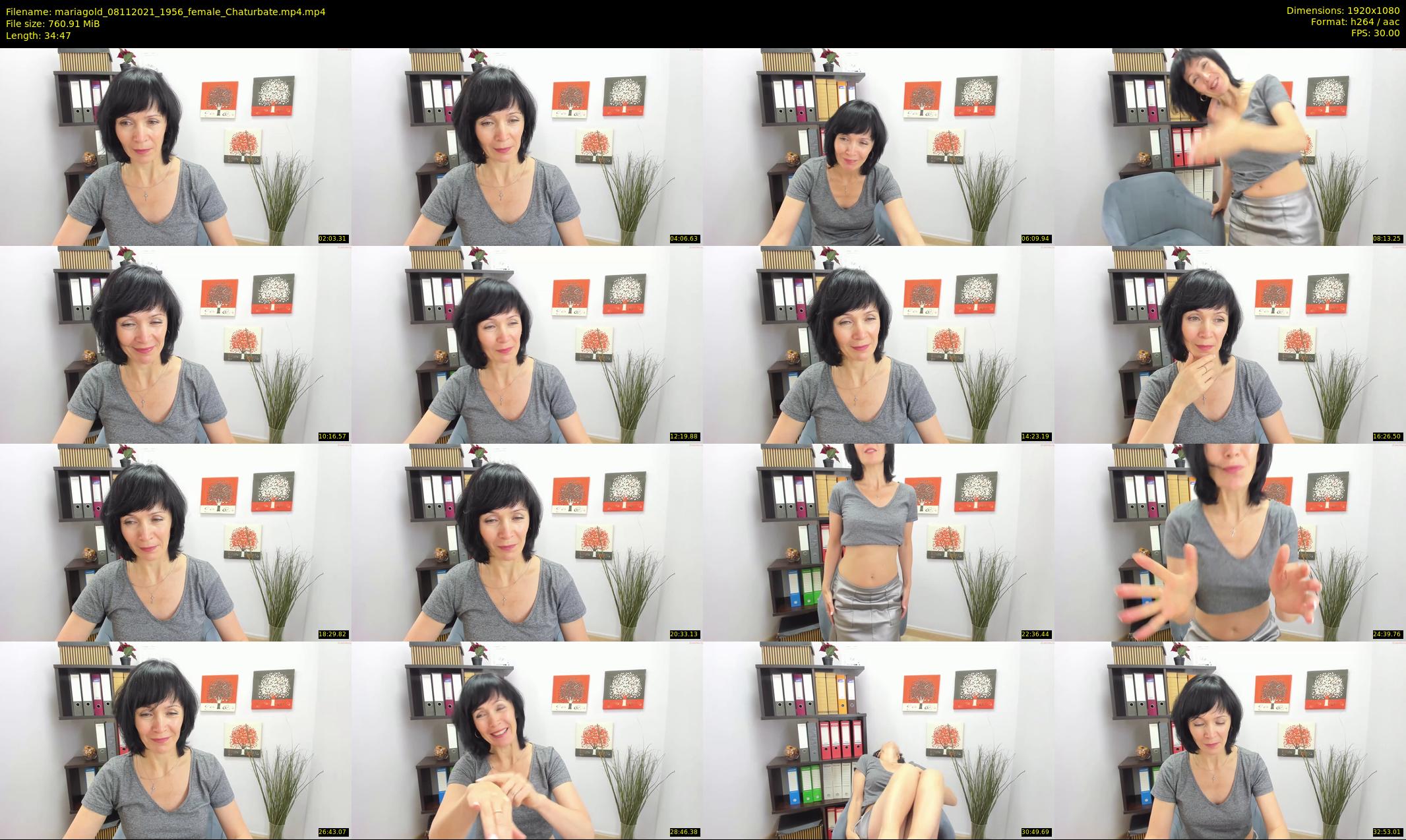 mariagold — 35 minute Chaturbate female cam show recording, 1080p, Nov 8, 2021