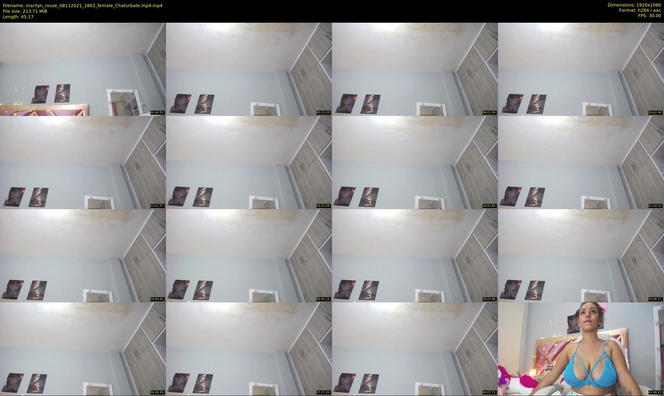marilyn_rouse — 46 minute Chaturbate female cam show recording, 1080p, Nov 8, 2021
