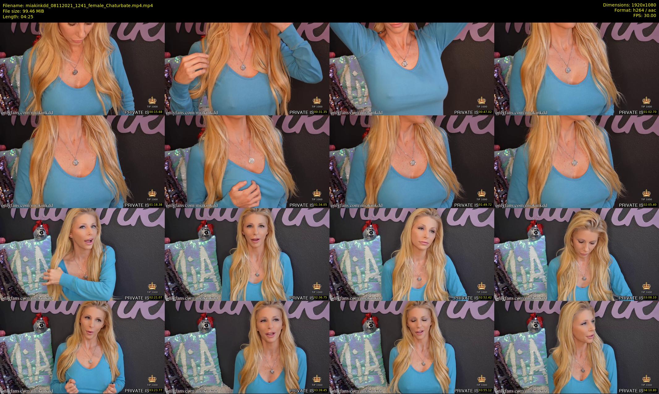 miakinkdd — 5 minute Chaturbate female cam show recording, 1080p, Nov 8, 2021