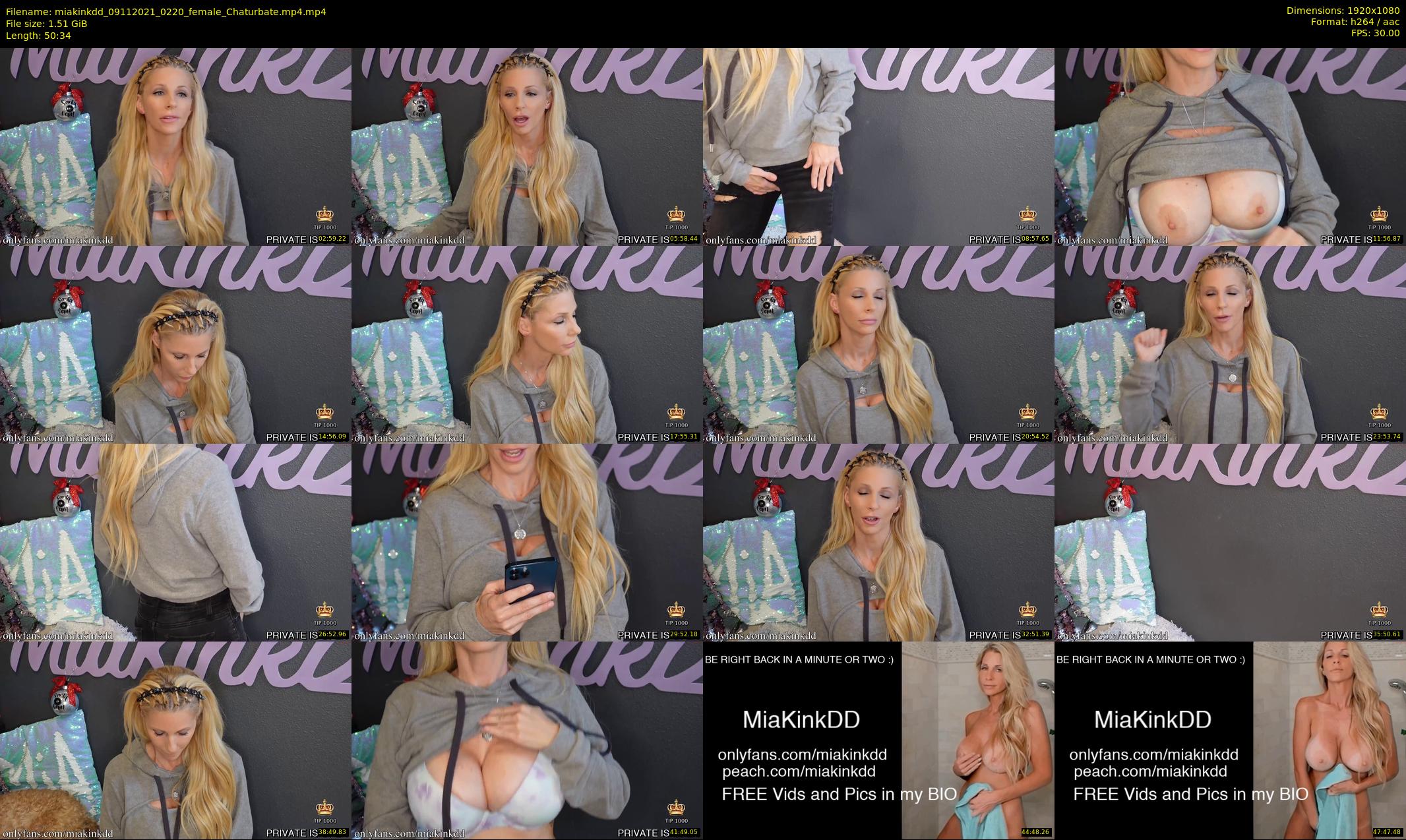miakinkdd — 51 minute Chaturbate female cam show recording, 1080p, Nov 9, 2021