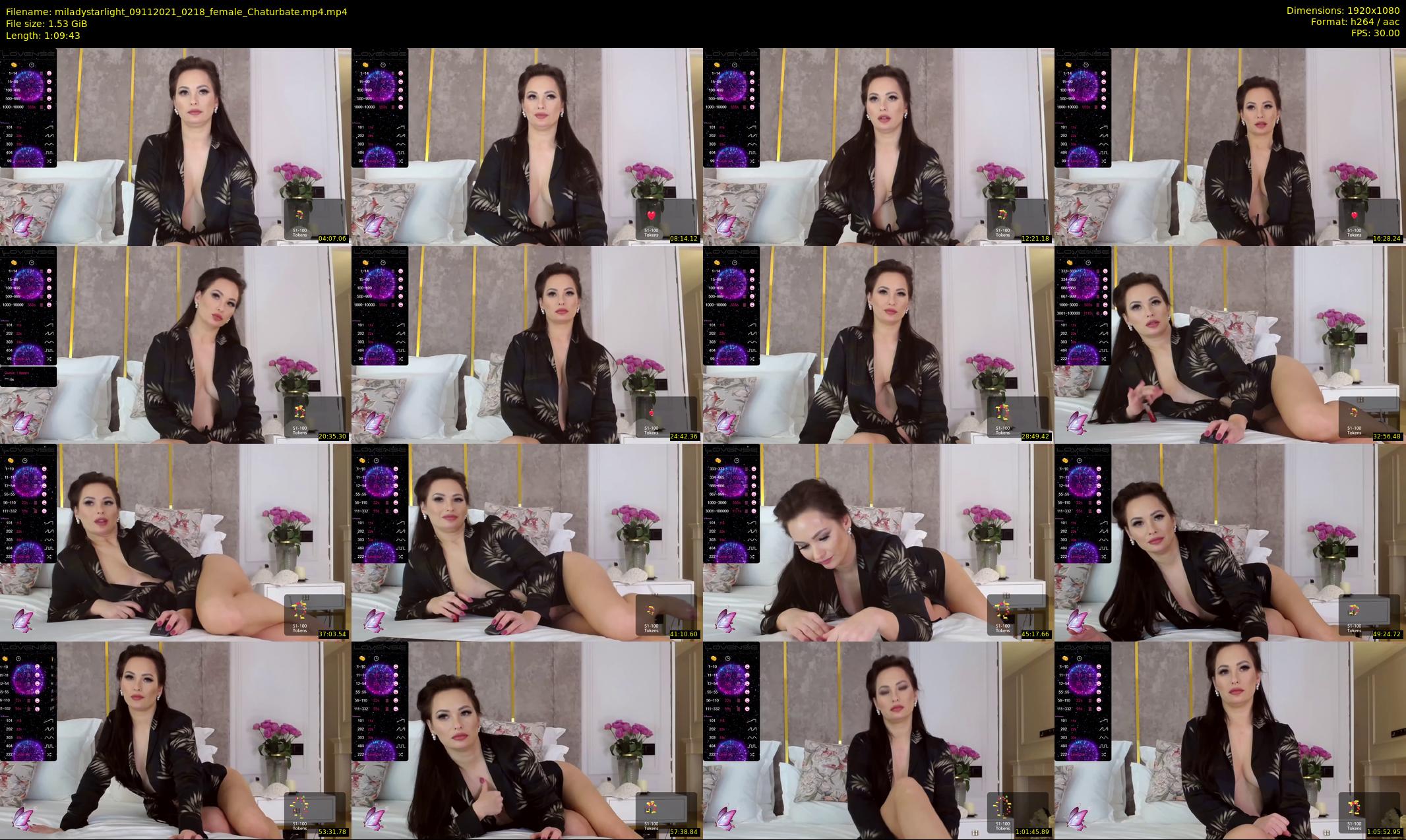 miladystarlight — 70 minute Chaturbate female cam show recording, 1080p, Nov 9, 2021