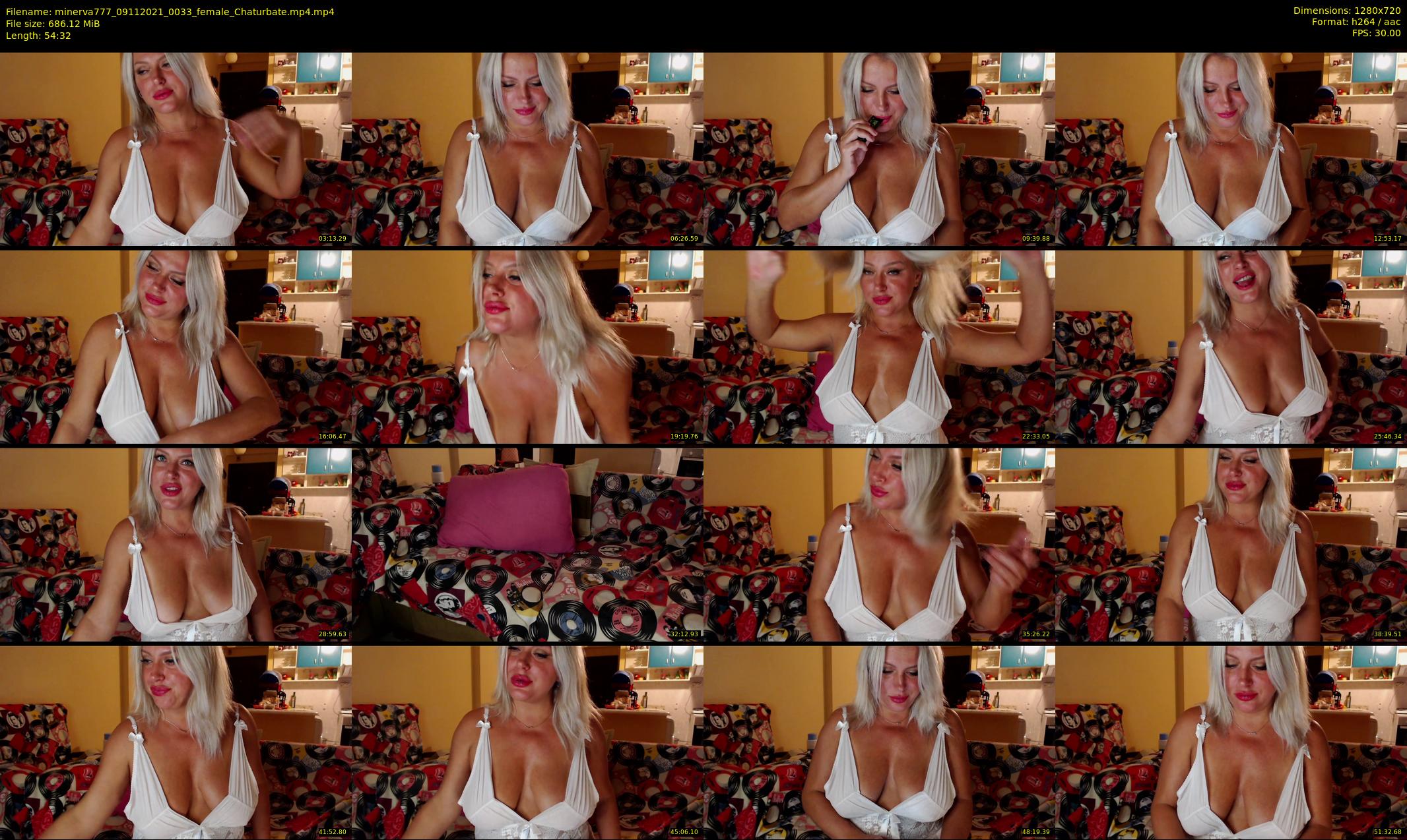 minerva777 — 55 minute Chaturbate female cam show recording, 720p, Nov 9, 2021