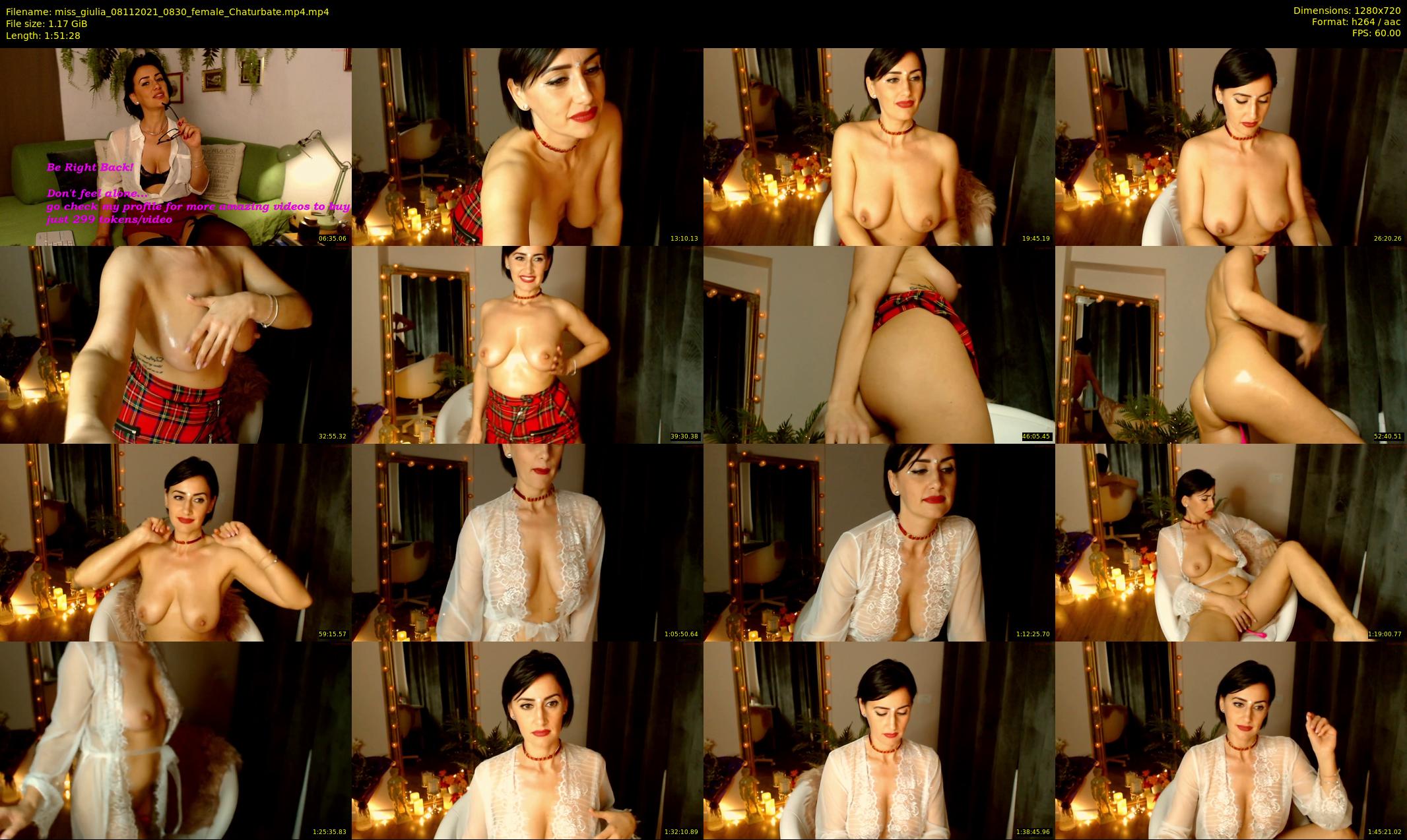 miss_giulia — 112 minute Chaturbate female cam show recording, 720p, Nov 8, 2021