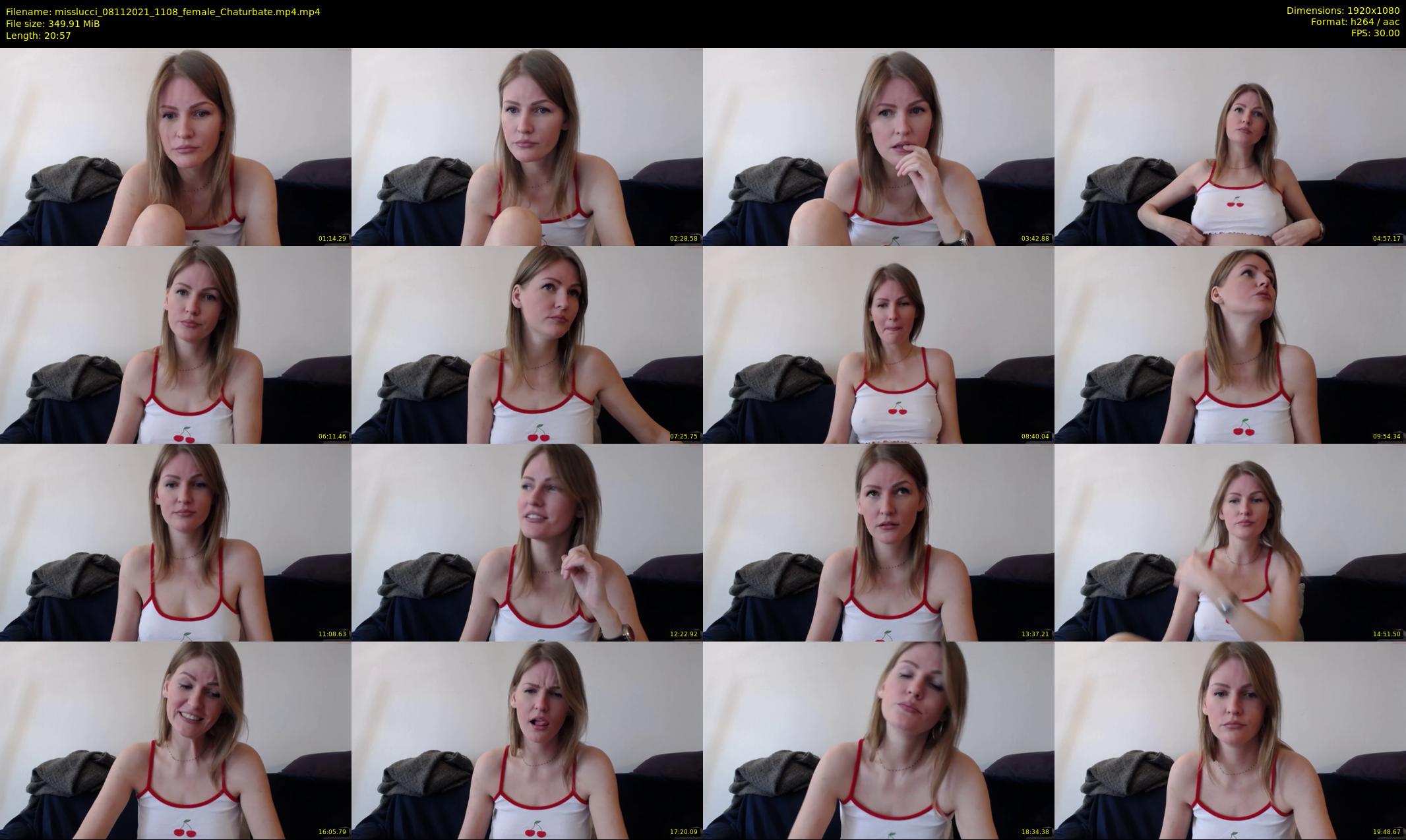 misslucci — 21 minute Chaturbate female cam show recording, 1080p, Nov 8, 2021