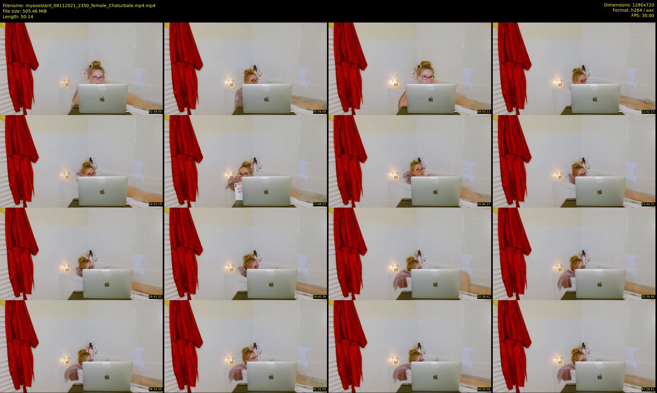 myassistant — 51 minute Chaturbate female cam show recording, 720p, Nov 8, 2021