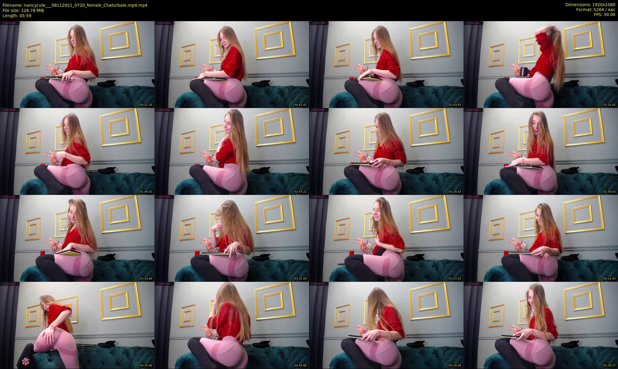 nancycute__ — 6 minute Chaturbate female cam show recording, 1080p, Nov 8, 2021