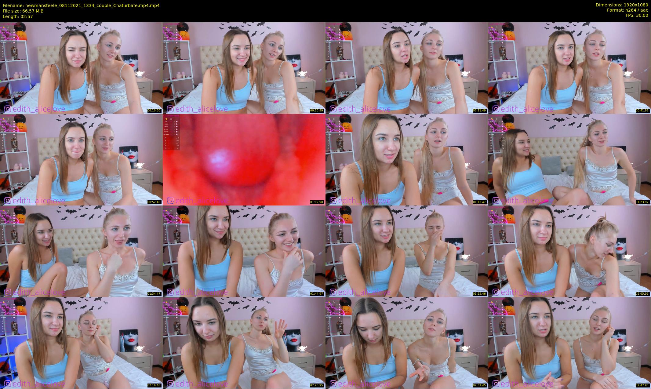 newmansteele — 3 minute Chaturbate couple cam show recording, 1080p, Nov 8, 2021