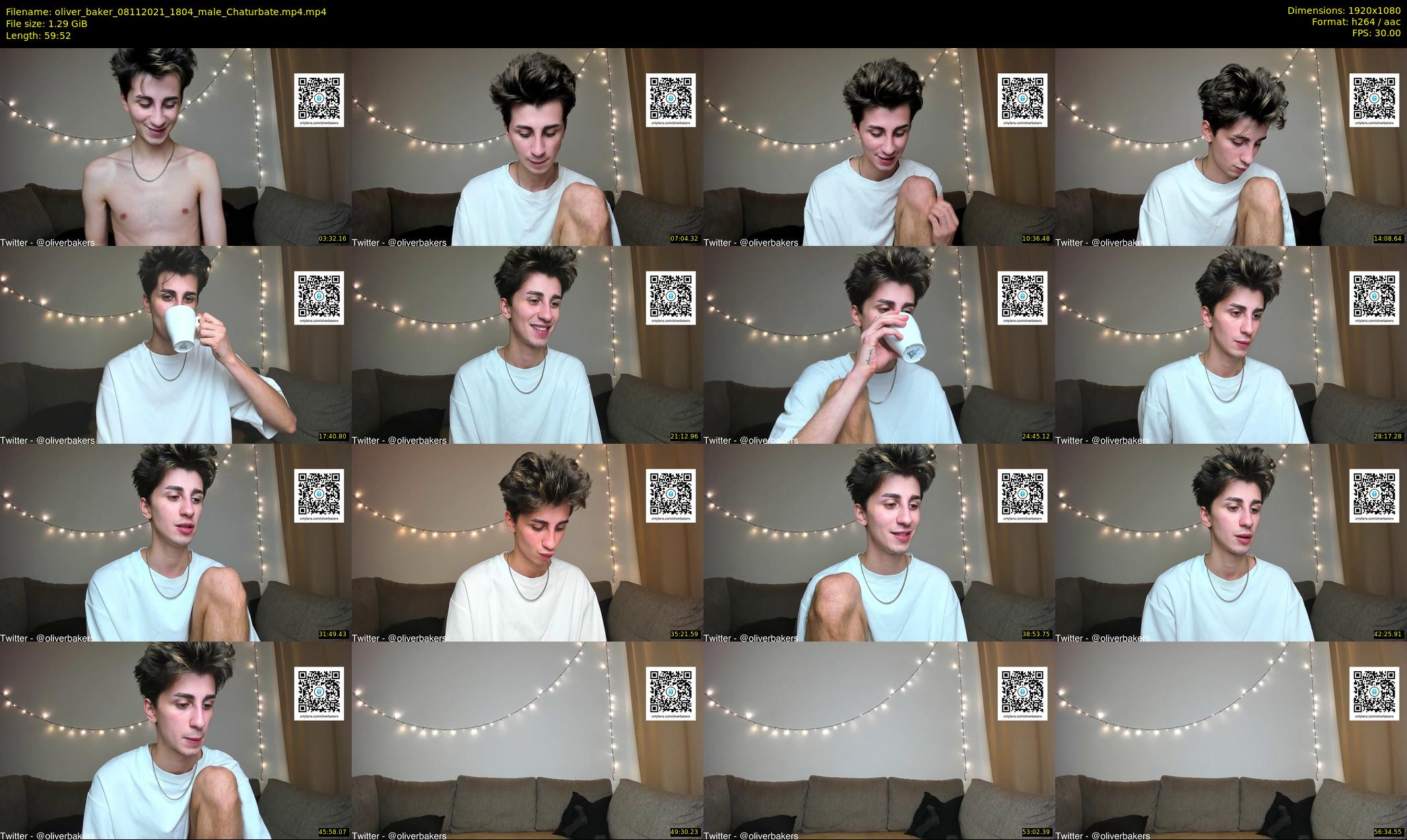oliver_baker — 60 minute Chaturbate male cam show recording, 1080p, Nov 8, 2021