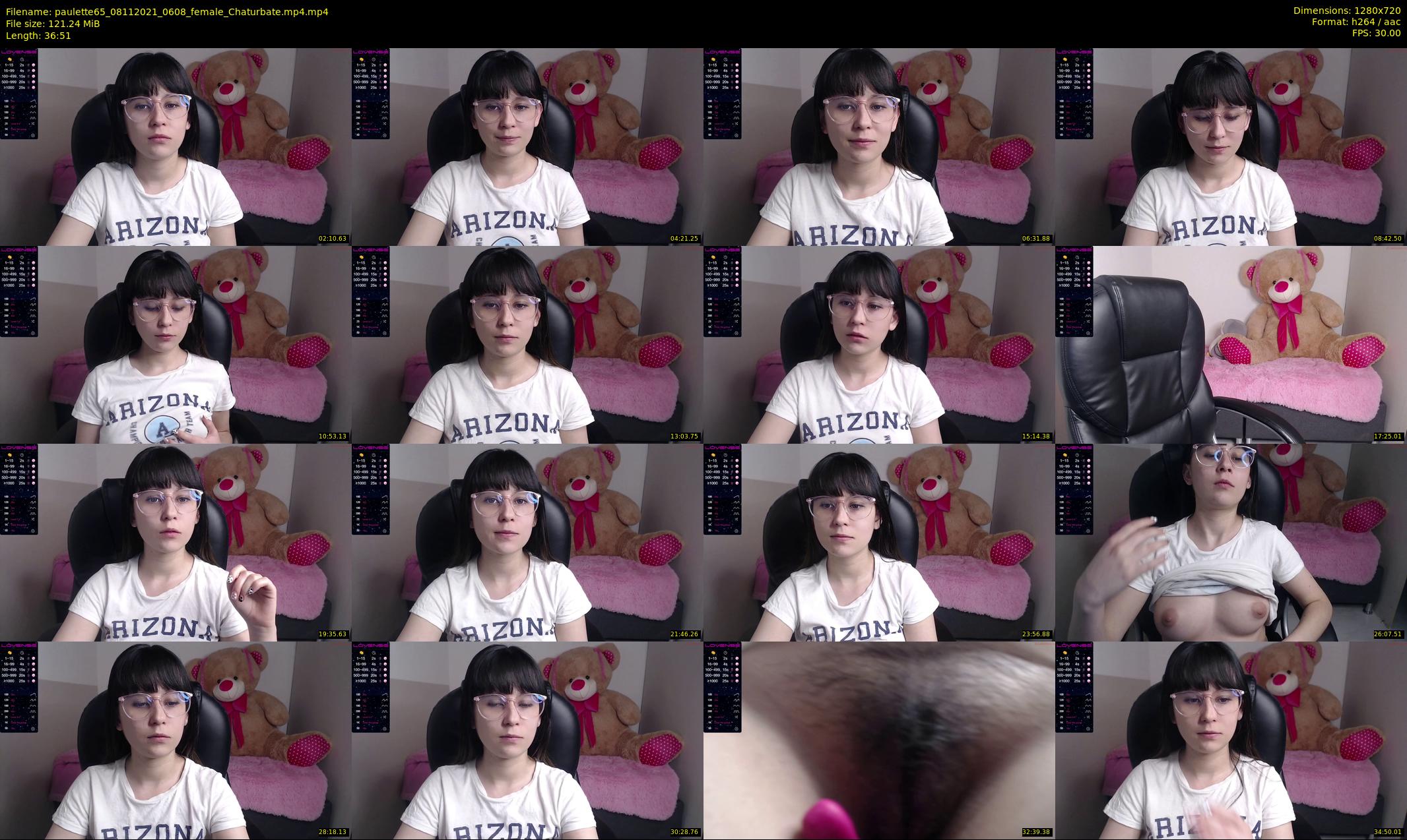 paulette65 — 37 minute Chaturbate female cam show recording, 720p, Nov 8, 2021