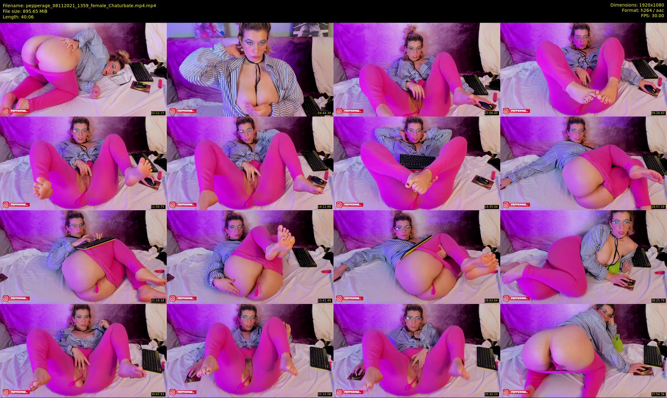pepperage — 41 minute Chaturbate female cam show recording, 1080p, Nov 8, 2021