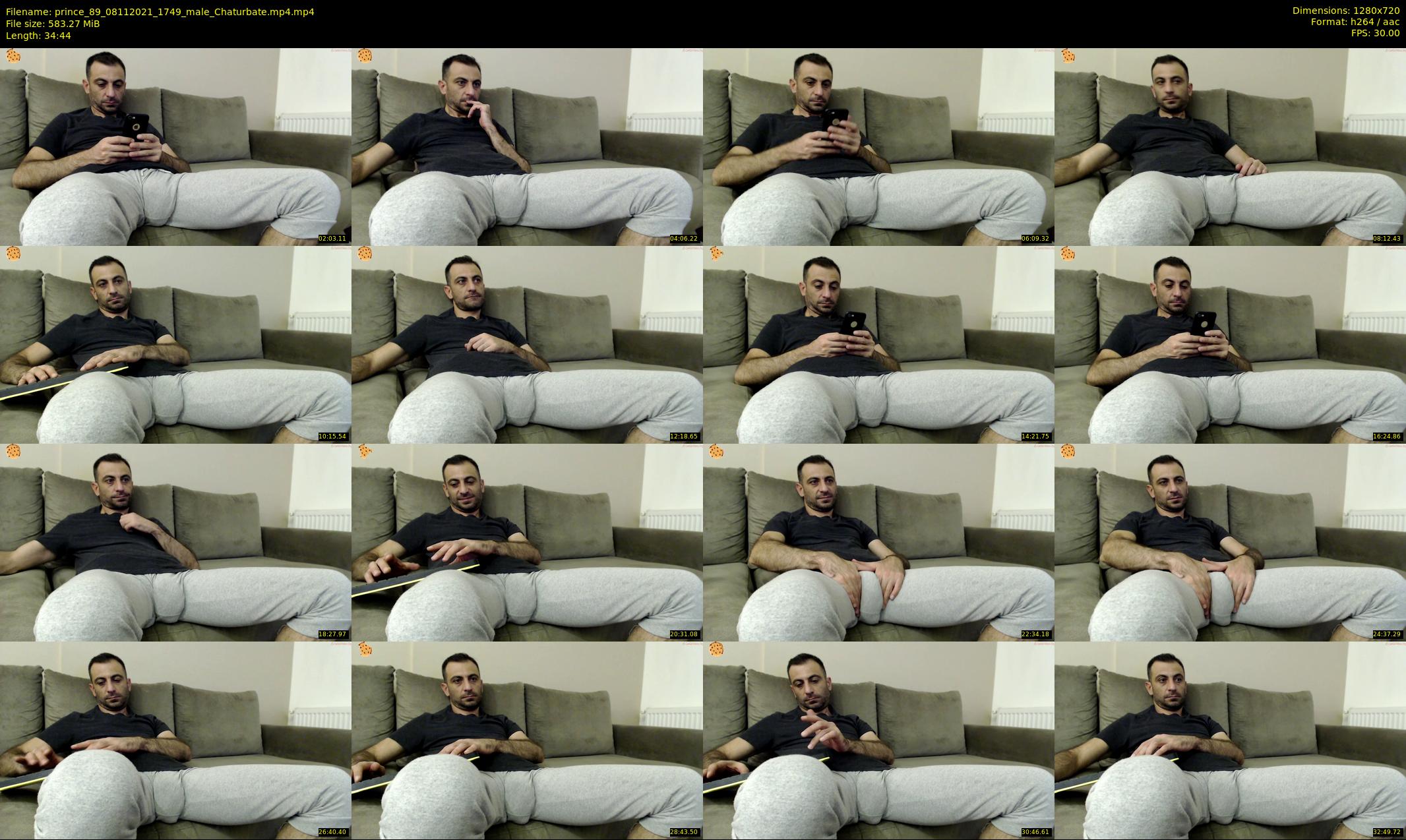prince_89 — 35 minute Chaturbate male cam show recording, 720p, Nov 8, 2021