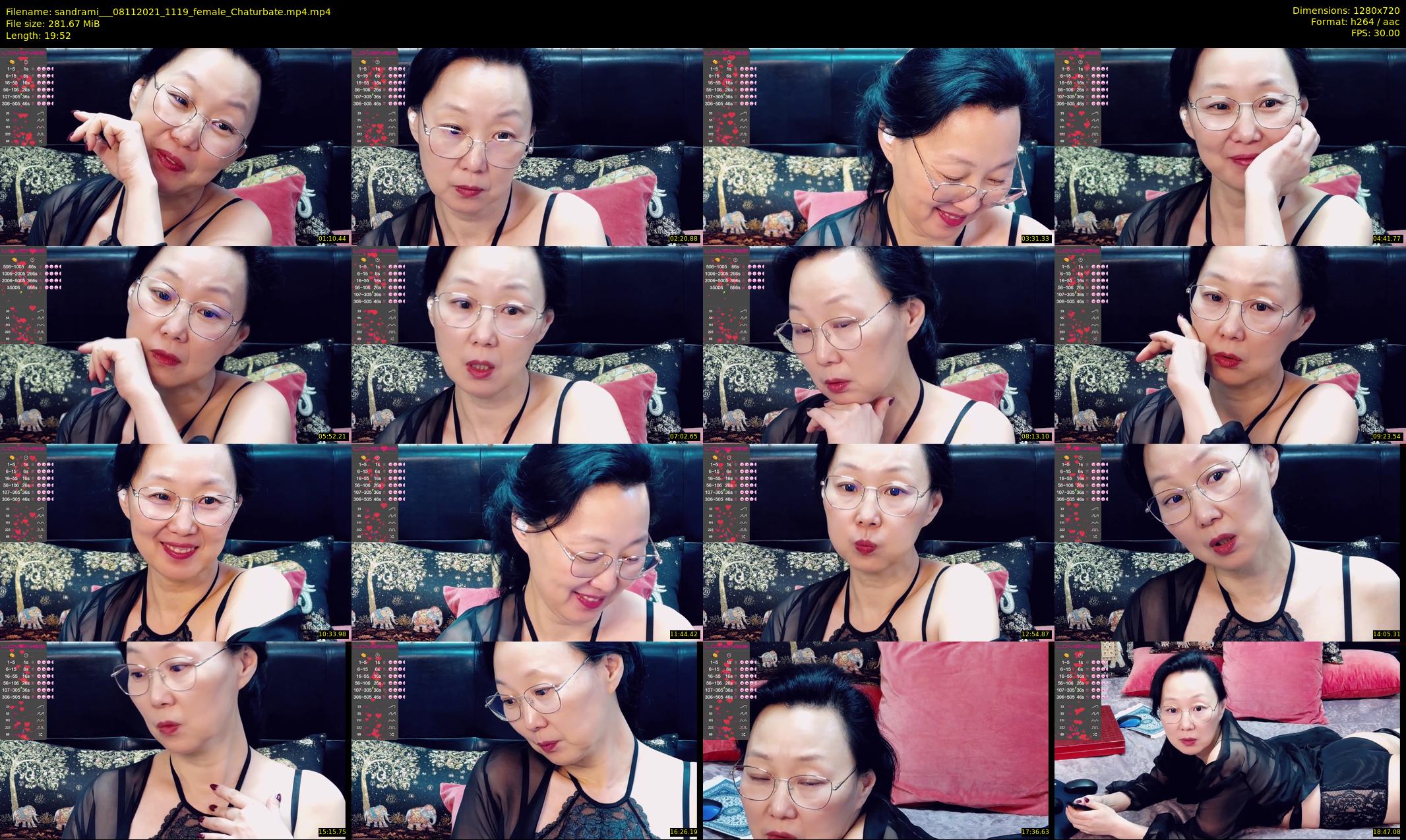 sandrami__ — 20 minute Chaturbate female cam show recording, 720p, Nov 8, 2021