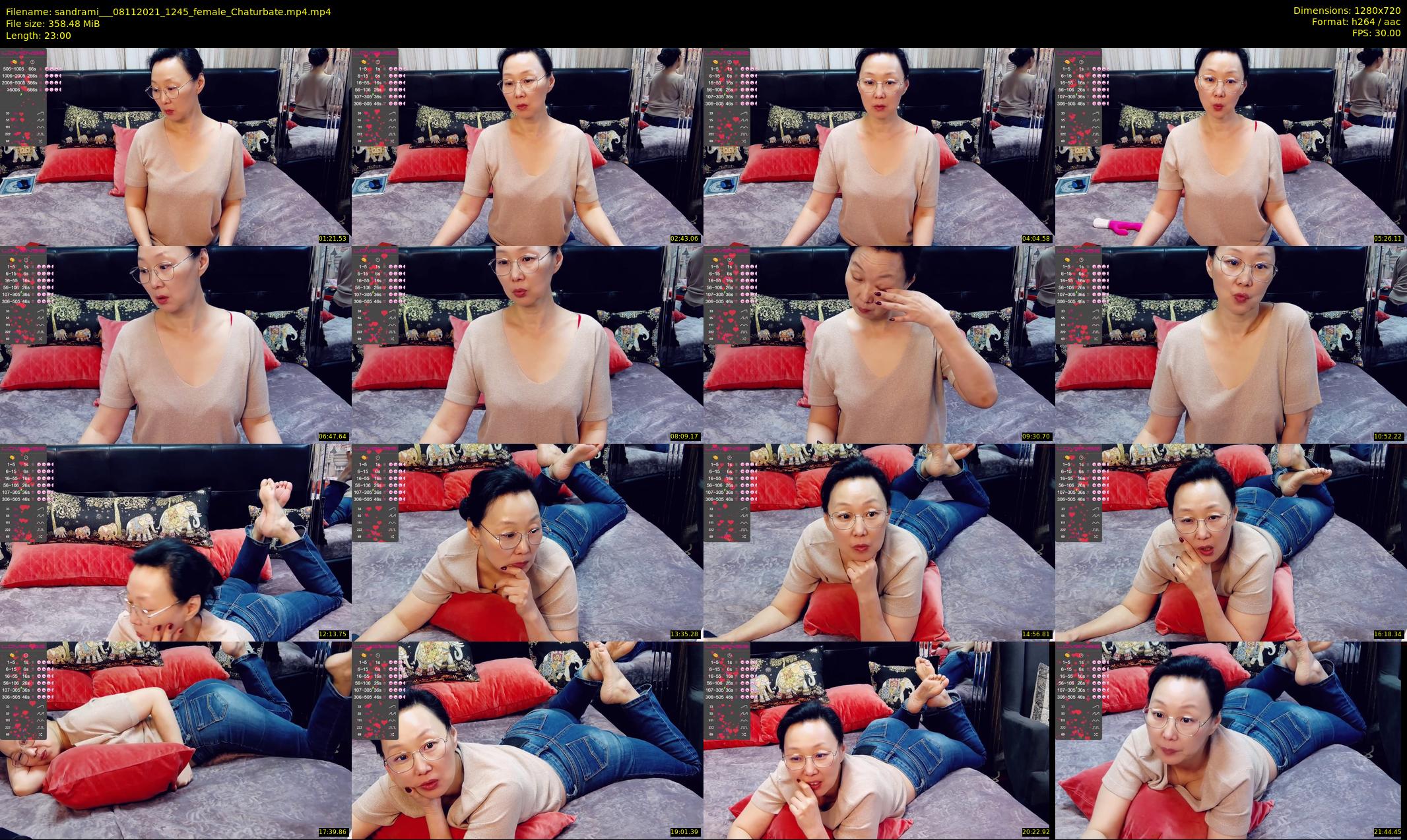 sandrami__ — 23 minute Chaturbate female cam show recording, 720p, Nov 8, 2021