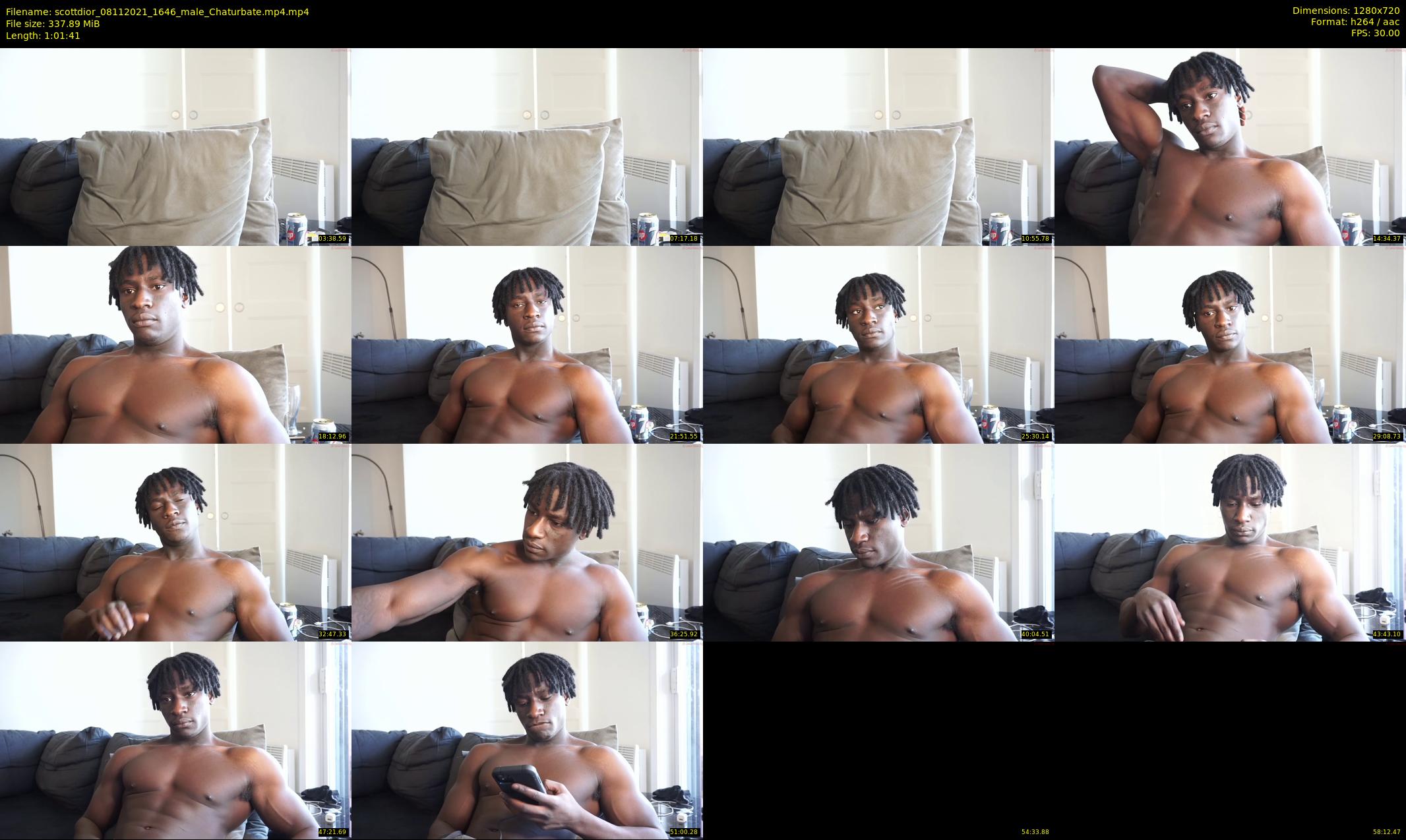 scottdior — 62 minute Chaturbate male cam show recording, 720p, Nov 8, 2021