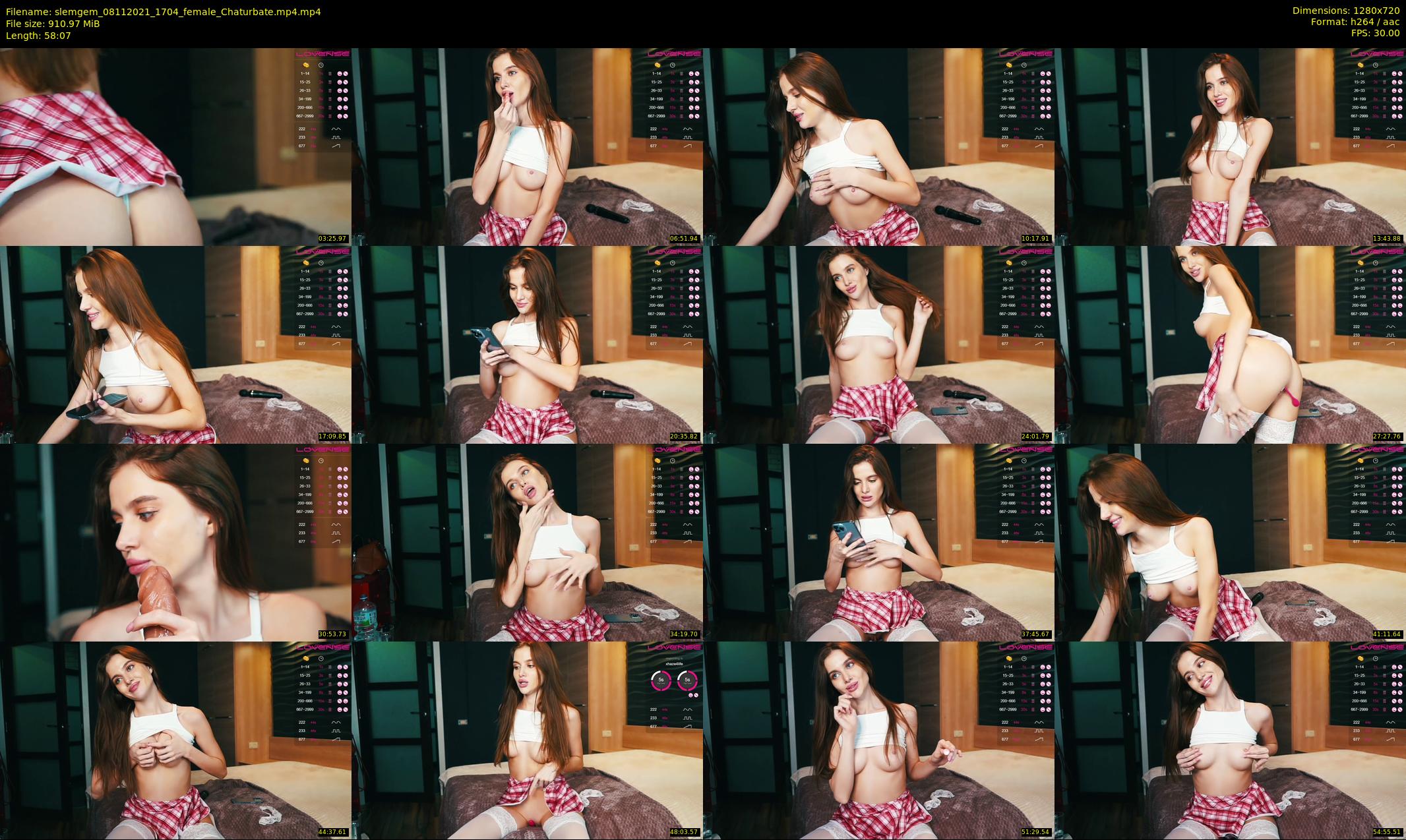 slemgem — 59 minute Chaturbate couple cam show recording, 720p, Nov 8, 2021