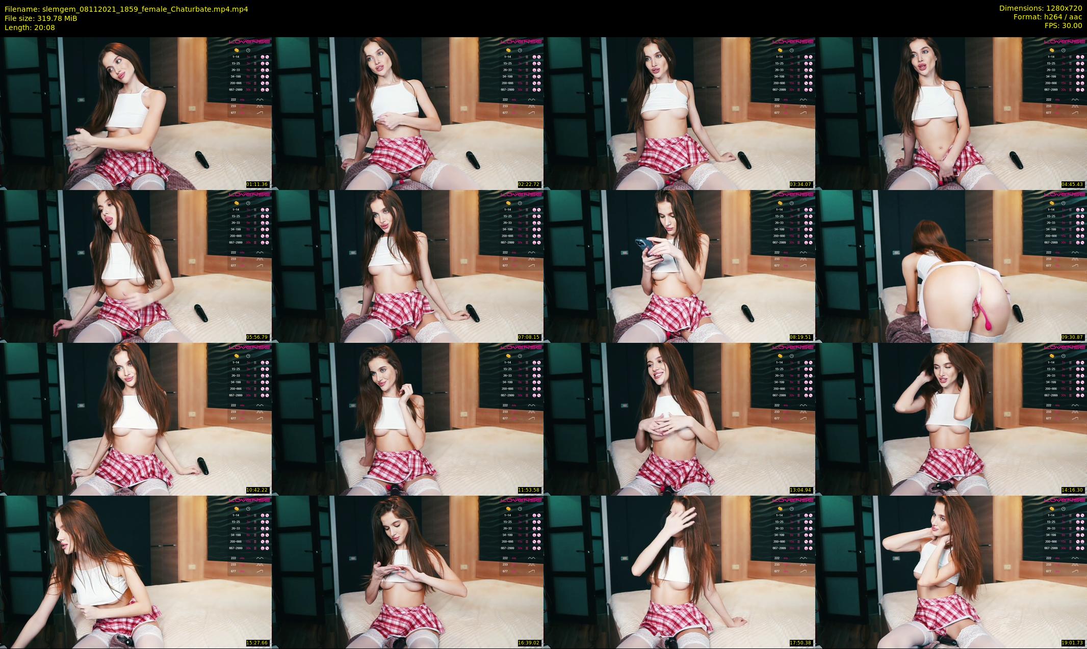 slemgem — 21 minute Chaturbate couple cam show recording, 720p, Nov 8, 2021