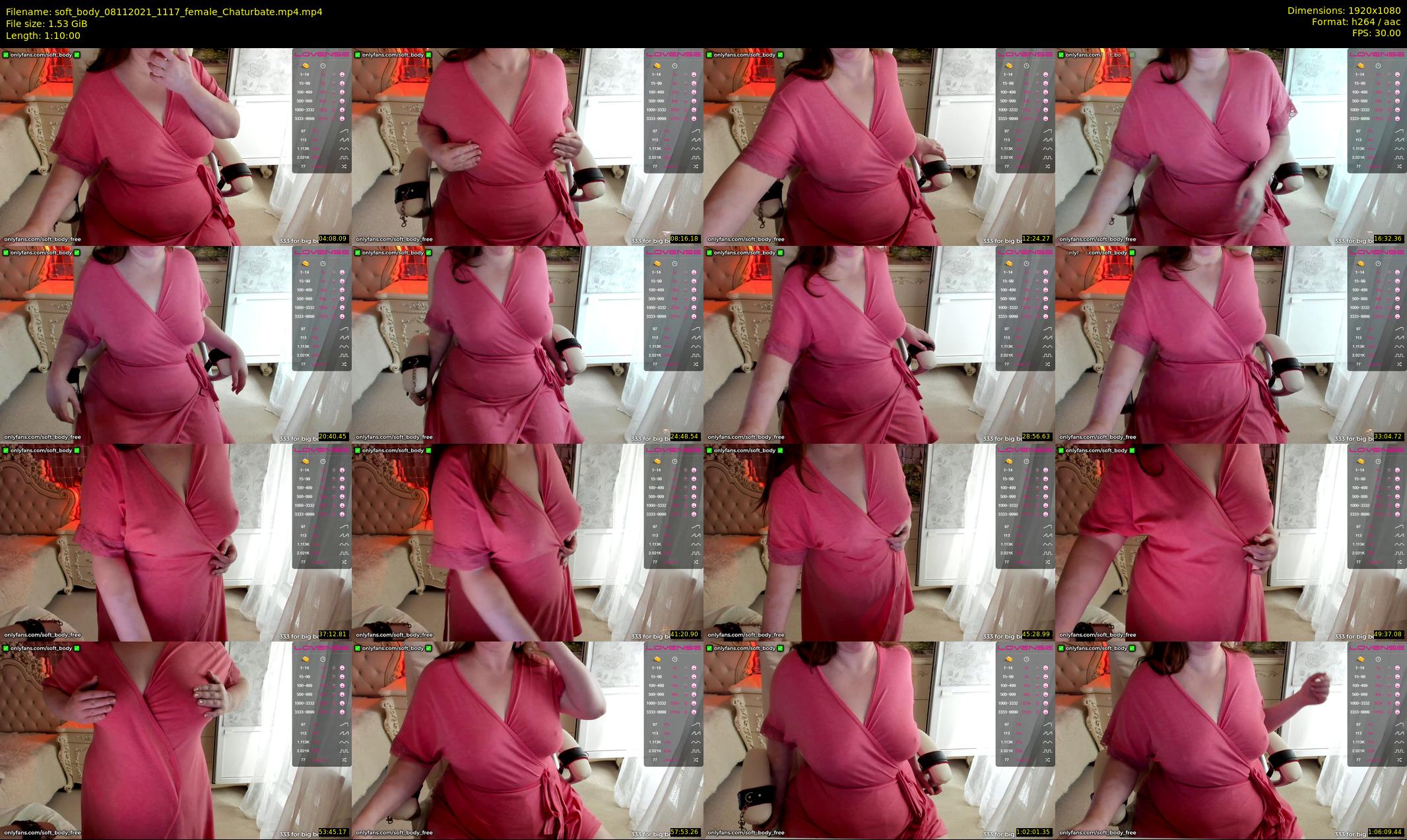 soft_body — 70 minute Chaturbate female cam show recording, 1080p, Nov 8, 2021