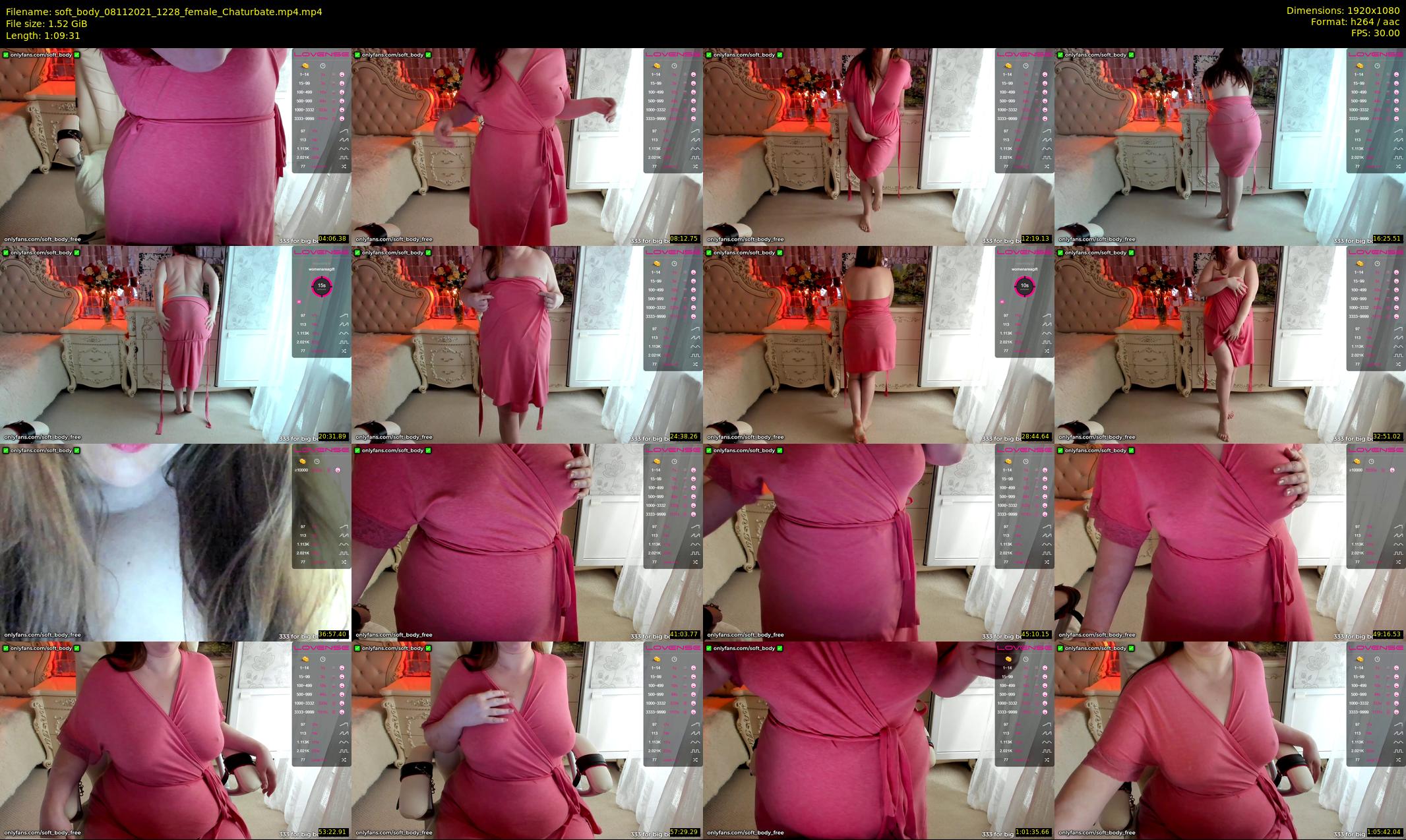 soft_body — 70 minute Chaturbate female cam show recording, 1080p, Nov 8, 2021