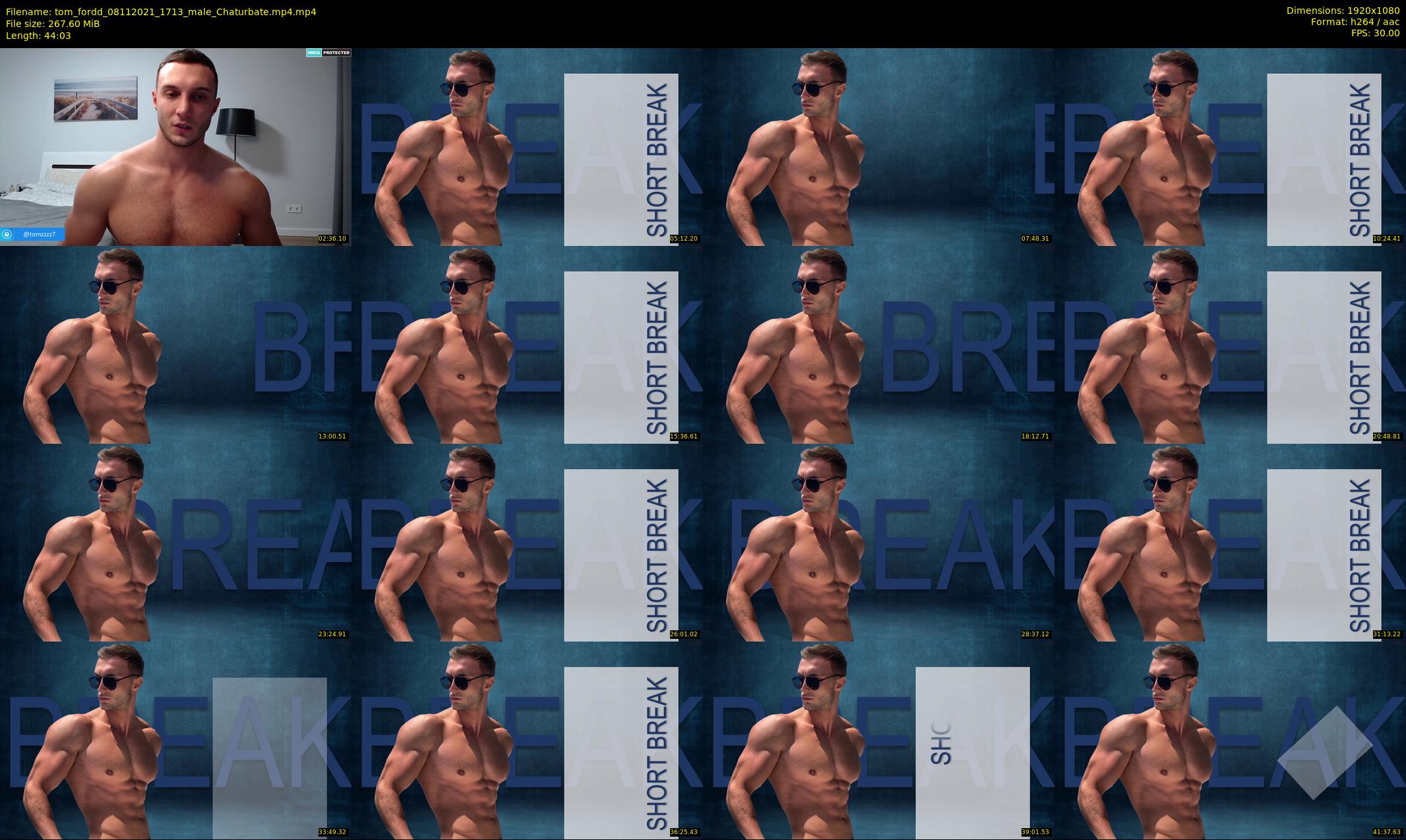 tom_fordd — 45 minute Chaturbate male cam show recording, 1080p, Nov 8, 2021