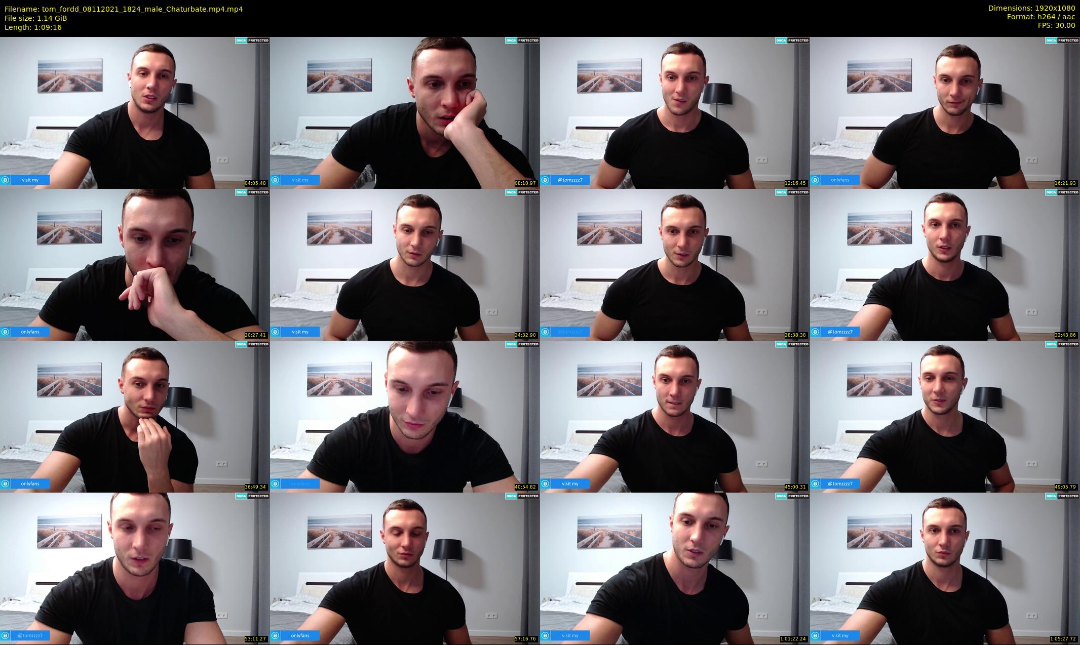 tom_fordd — 70 minute Chaturbate male cam show recording, 1080p, Nov 8, 2021