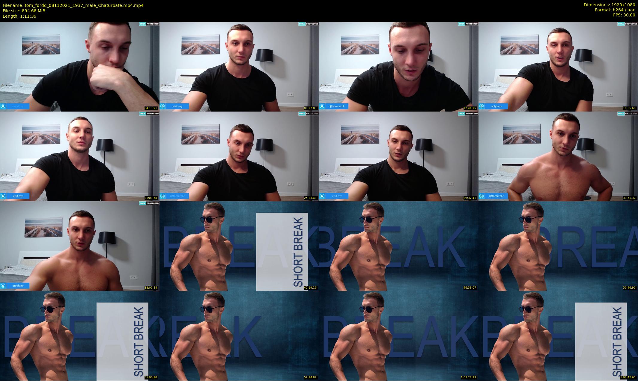 tom_fordd — 72 minute Chaturbate male cam show recording, 1080p, Nov 8, 2021