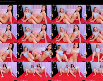 unicorngirls — 3 minute Chaturbate couple cam show recording, 1080p, Nov 8, 2021