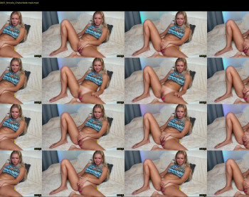 urblonde001 — 5 minute Chaturbate female cam show recording, 720p, Nov 9, 2021