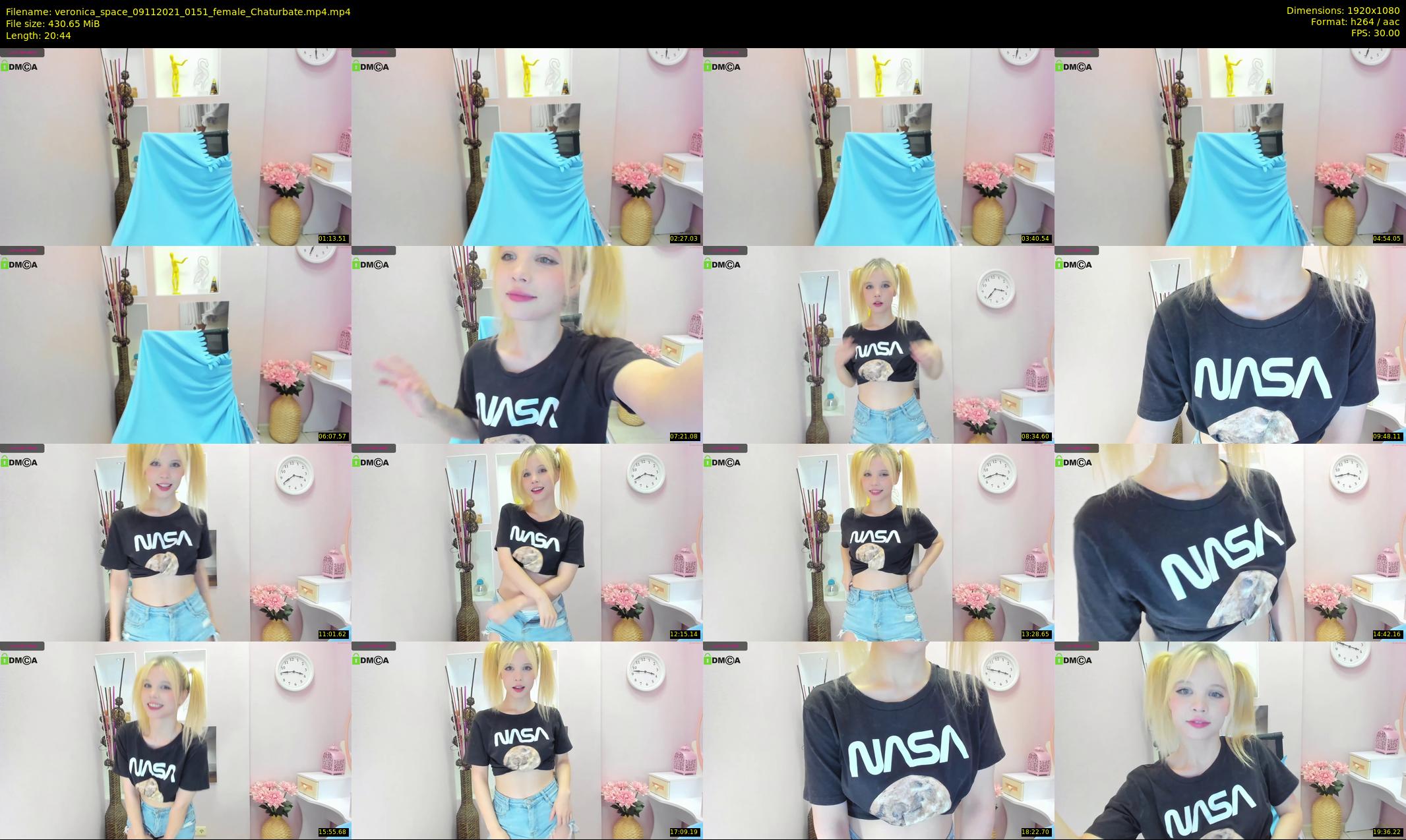 veronica_space — 21 minute Chaturbate female cam show recording, 1080p, Nov 9, 2021