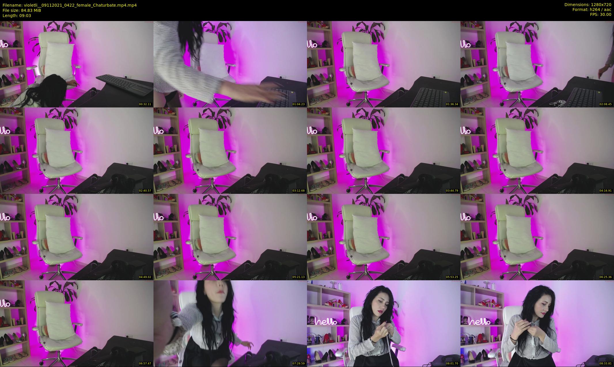 violetli_ — 10 minute Chaturbate female cam show recording, 720p, Nov 9, 2021