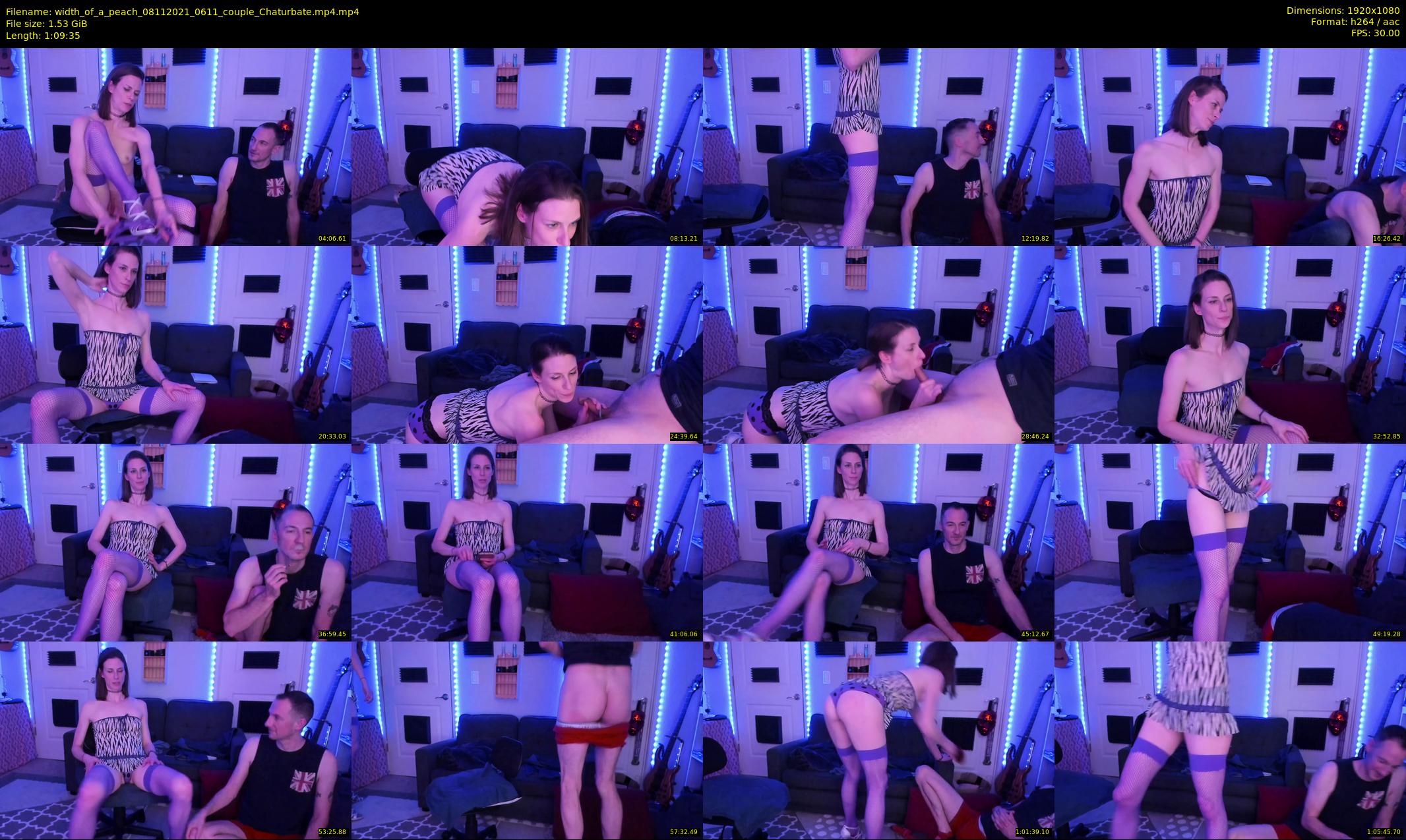 width_of_a_peach — 70 minute Chaturbate couple cam show recording, 1080p, Nov 8, 2021