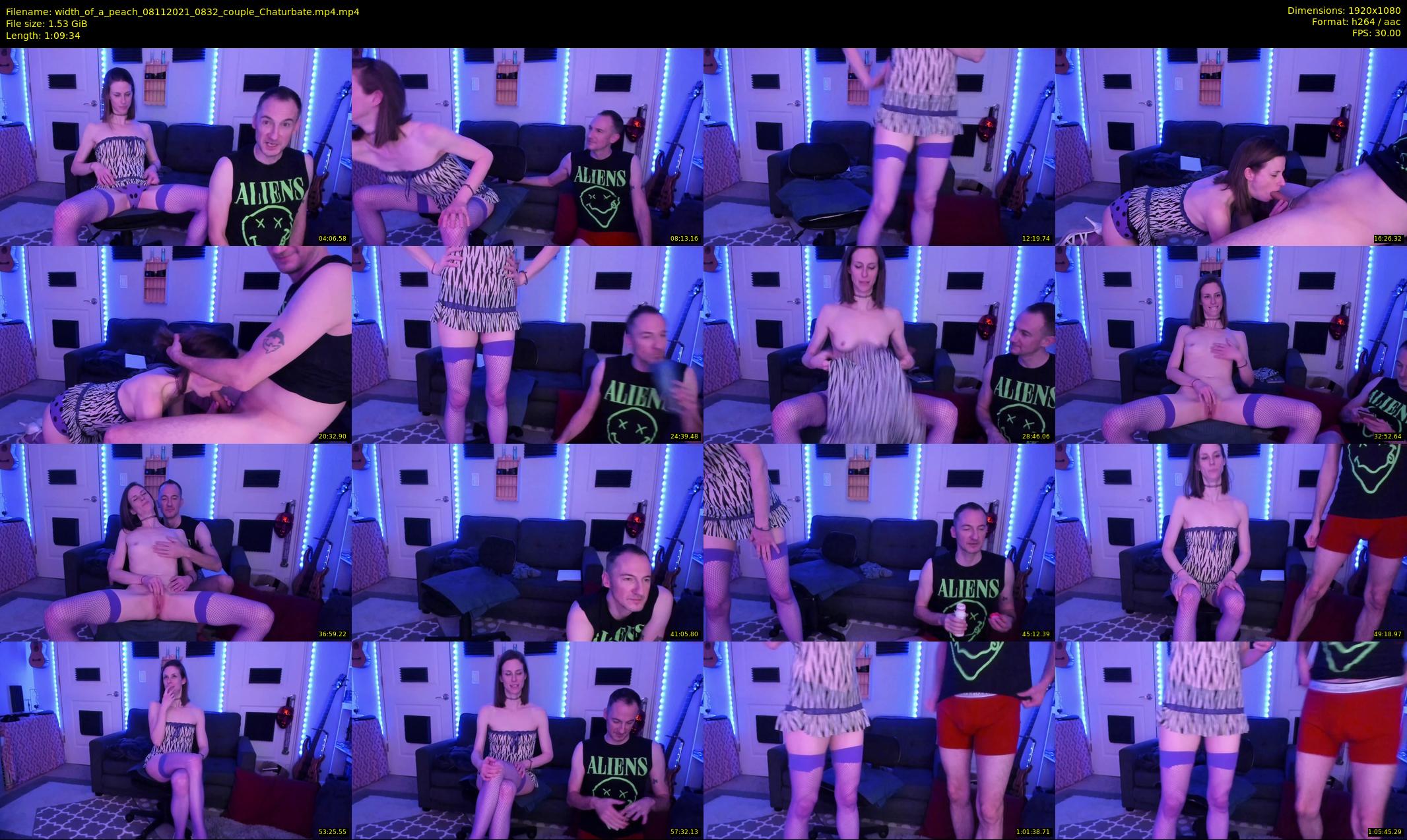 width_of_a_peach — 70 minute Chaturbate couple cam show recording, 1080p, Nov 8, 2021