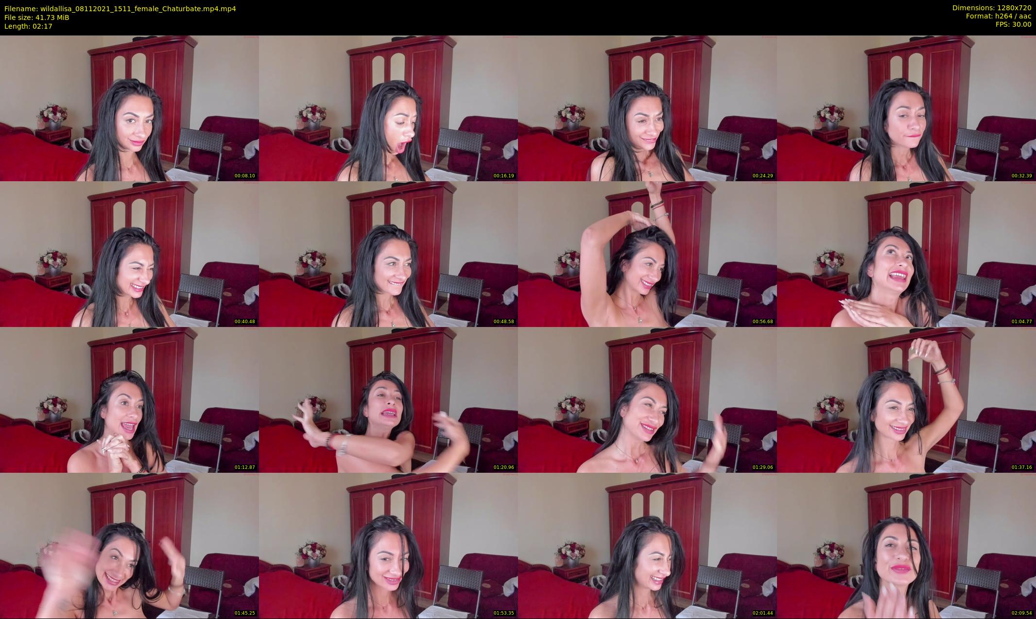 wildallisa — 3 minute Chaturbate female cam show recording, 720p, Nov 8, 2021