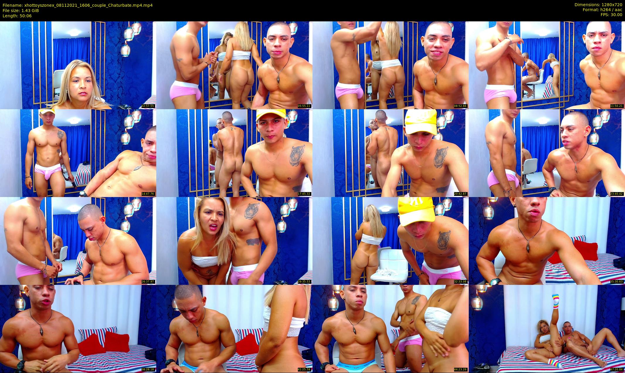 xhottoyszonex — 51 minute Chaturbate couple cam show recording, 720p, Nov 8, 2021