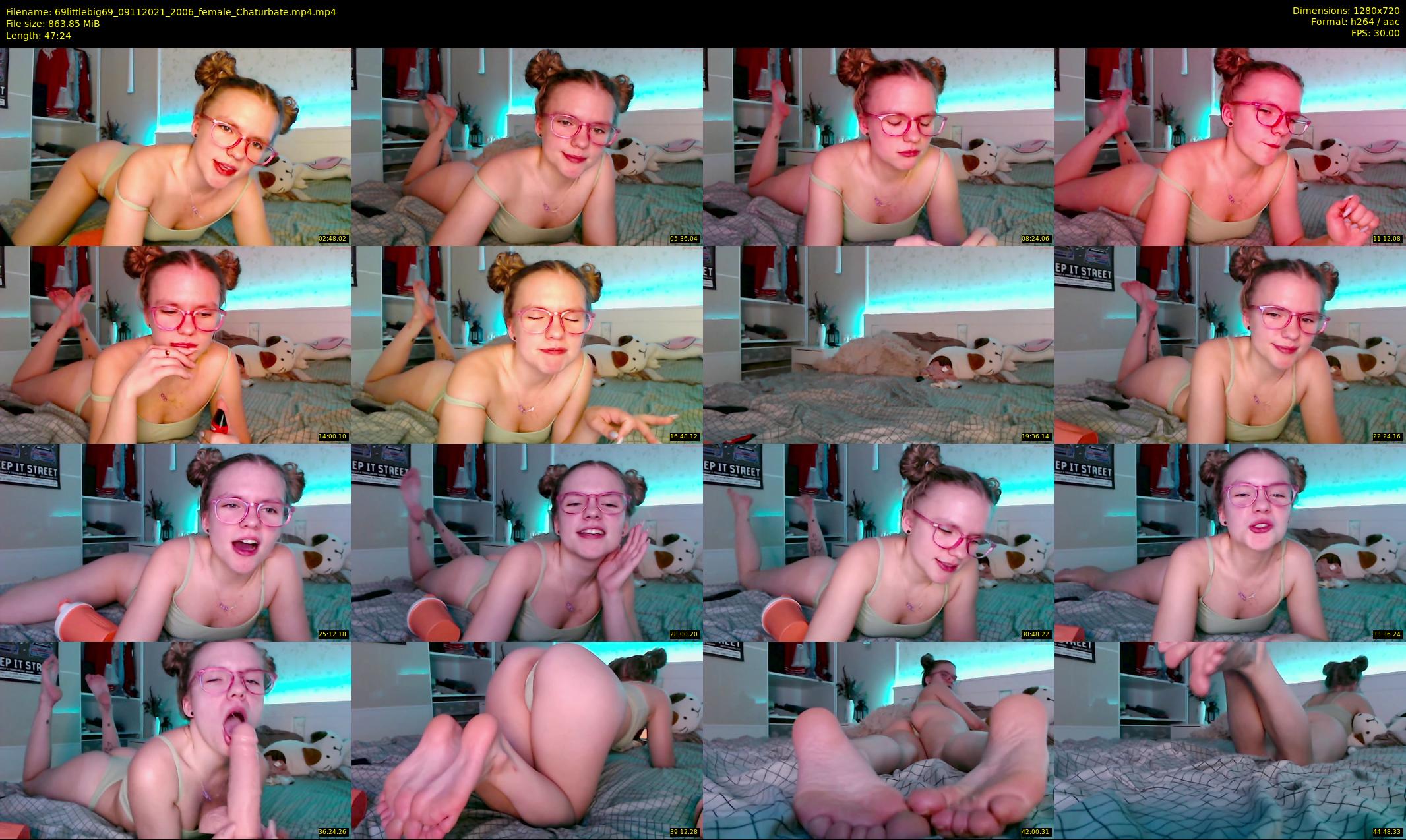 69littlebig69 — 48 minute Chaturbate couple cam show recording, 720p, Nov 9, 2021
