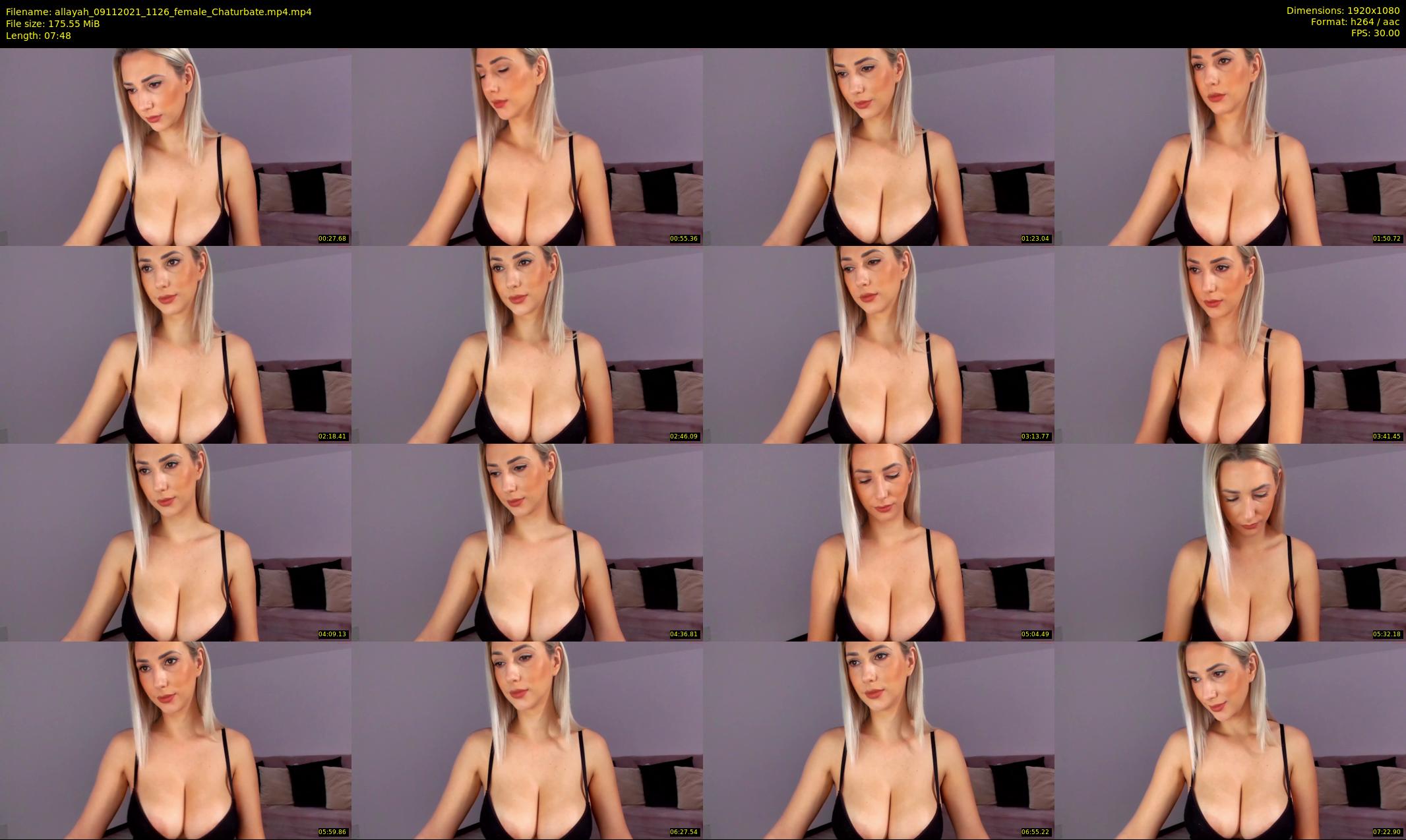 allayah — 8 minute Chaturbate female cam show recording, 1080p, Nov 9, 2021