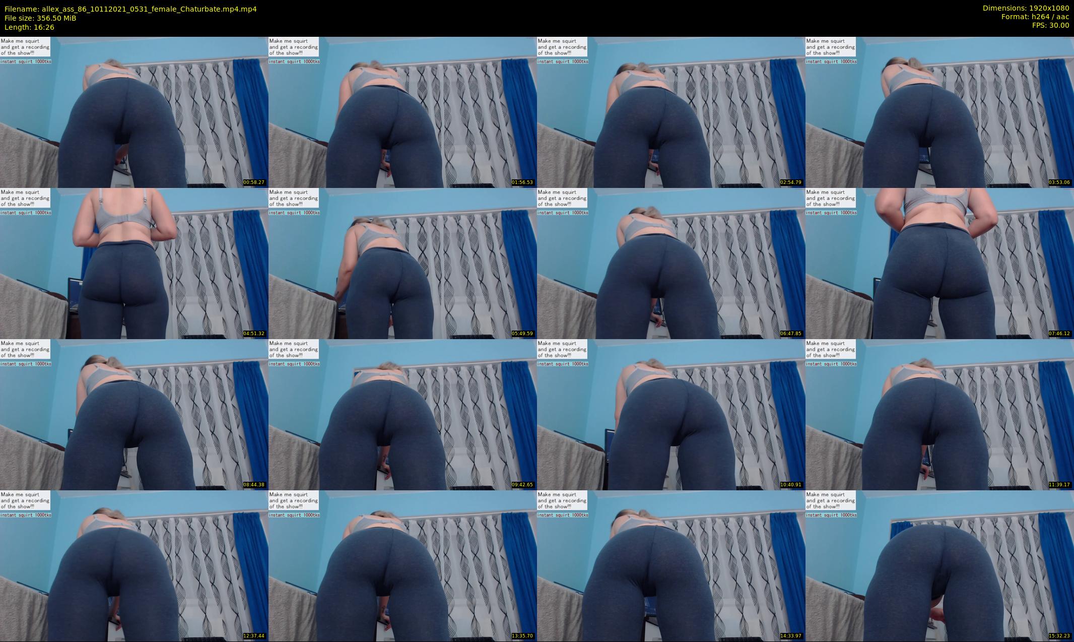 allex_ass_86 — 17 minute Chaturbate female cam show recording, 1080p, Nov 10, 2021