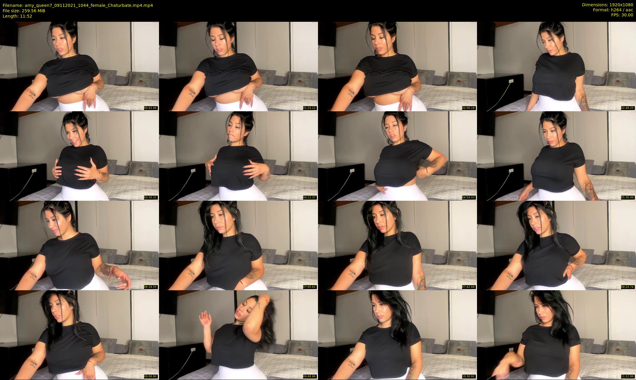 amy_queen7 — 12 minute Chaturbate female cam show recording, 1080p, Nov 9, 2021