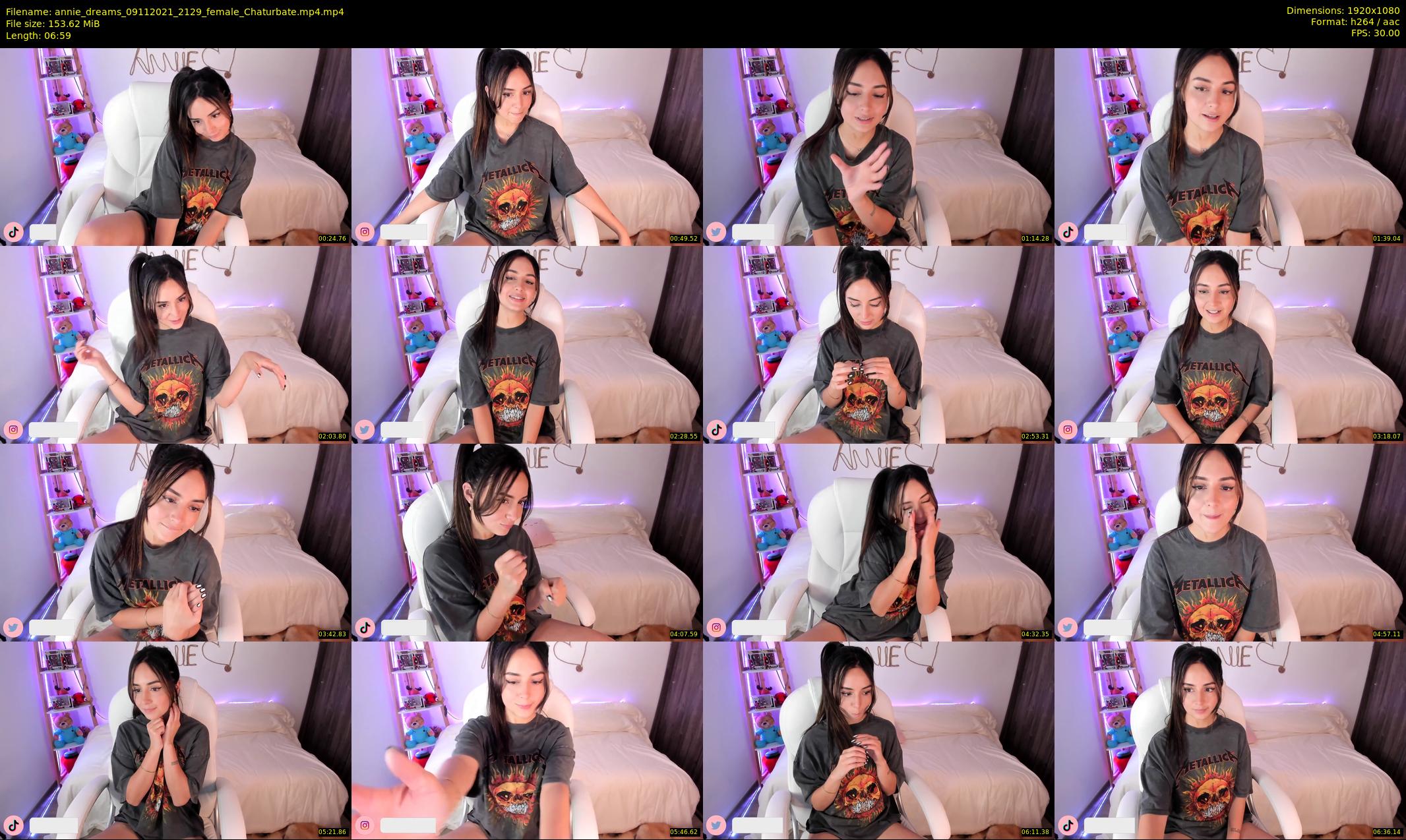 annie_dreams — 7 minute Chaturbate female cam show recording, 1080p, Nov 9, 2021