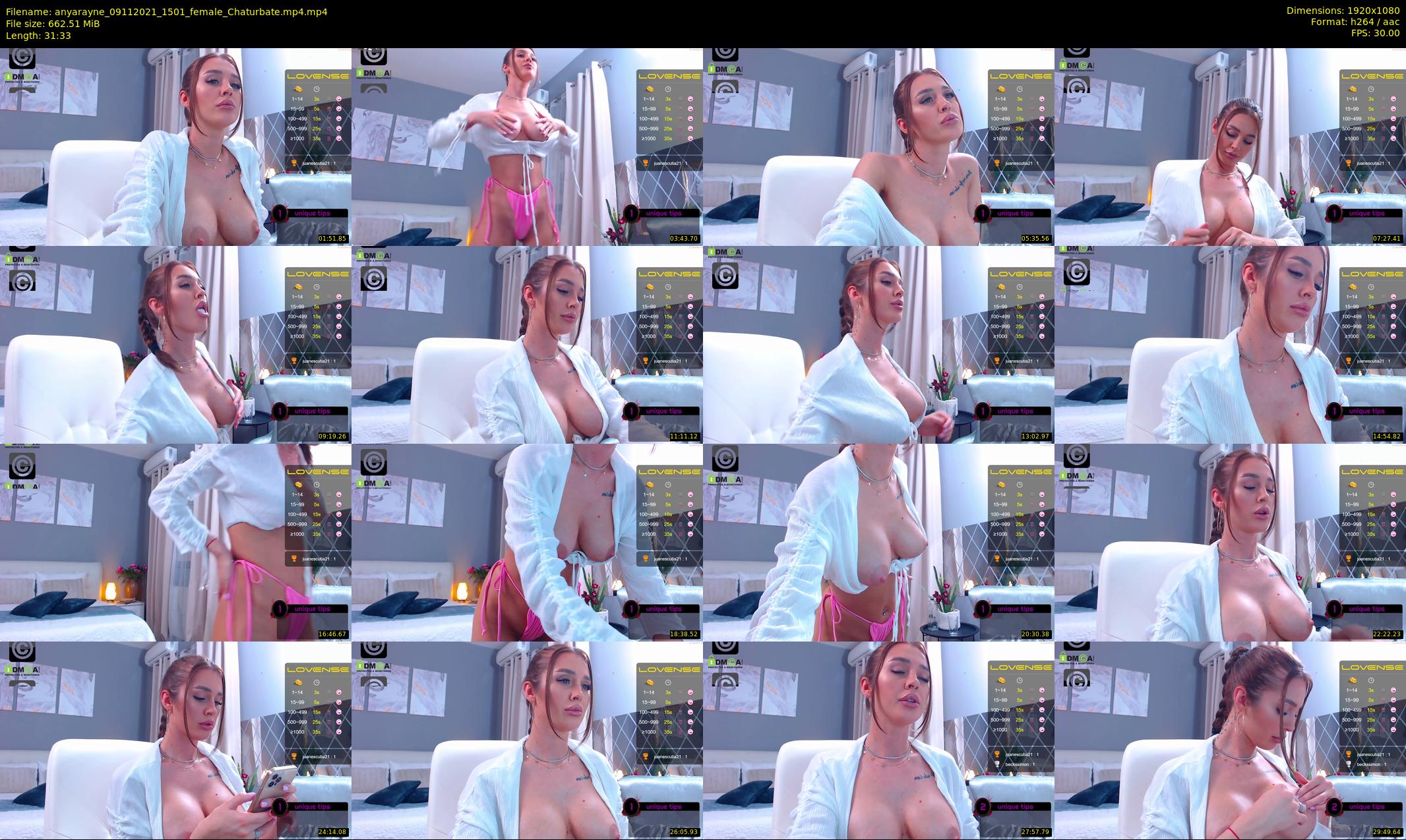 anyarayne — 32 minute Chaturbate female cam show recording, 1080p, Nov 9, 2021