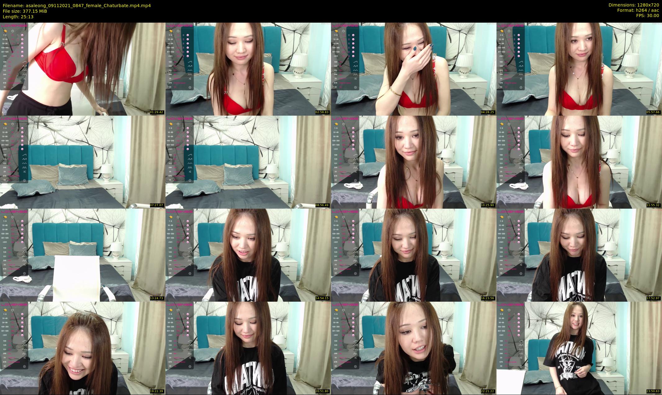asaleong — 26 minute Chaturbate female cam show recording, 720p, Nov 9, 2021