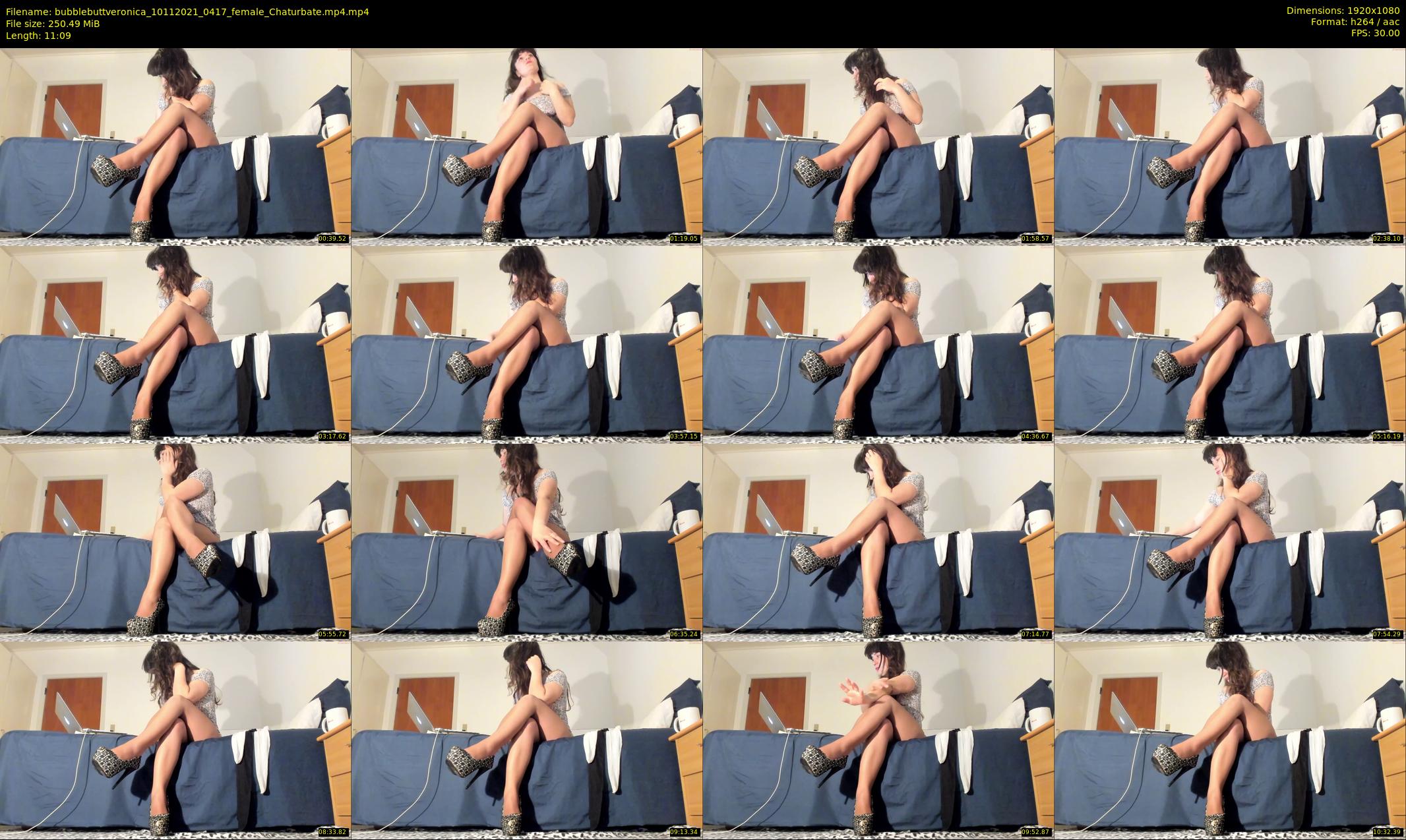bubblebuttveronica — 12 minute Chaturbate female cam show recording, 1080p, Nov 10, 2021